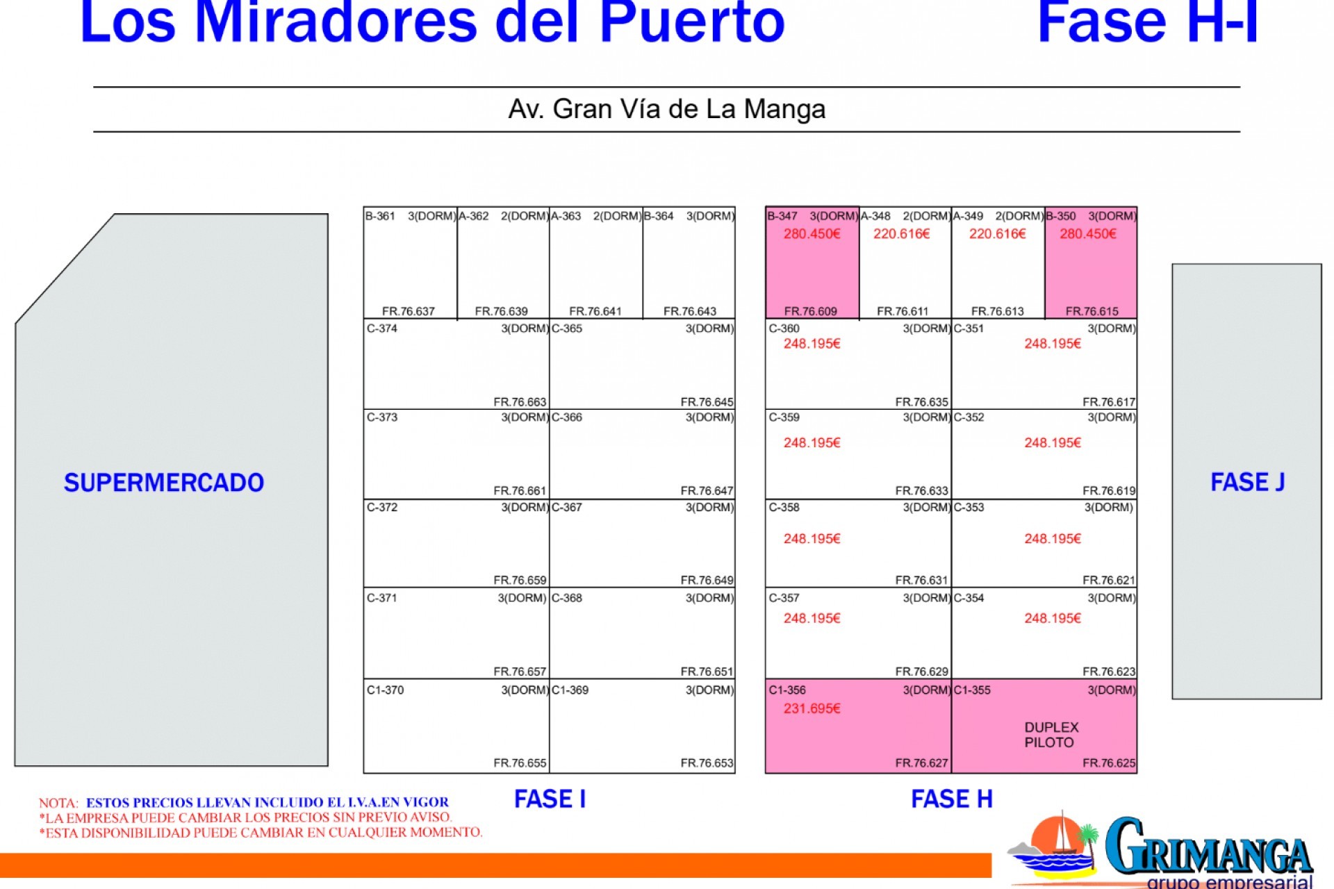 Nowy budynek - Flats - La Manga del Mar Menor - 30380