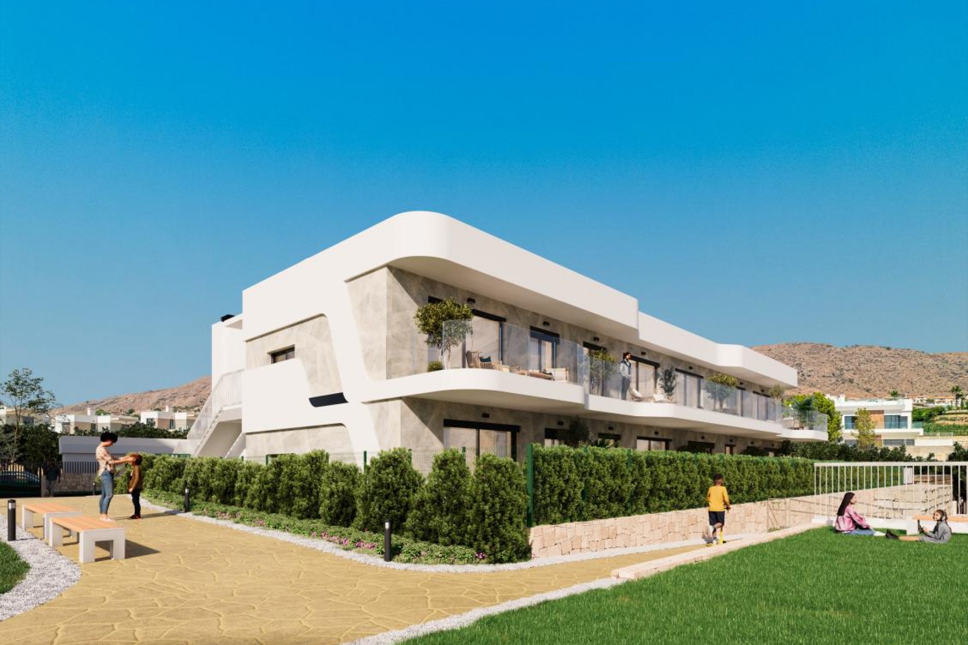 Nowy budynek - Ground floors - Finestrat