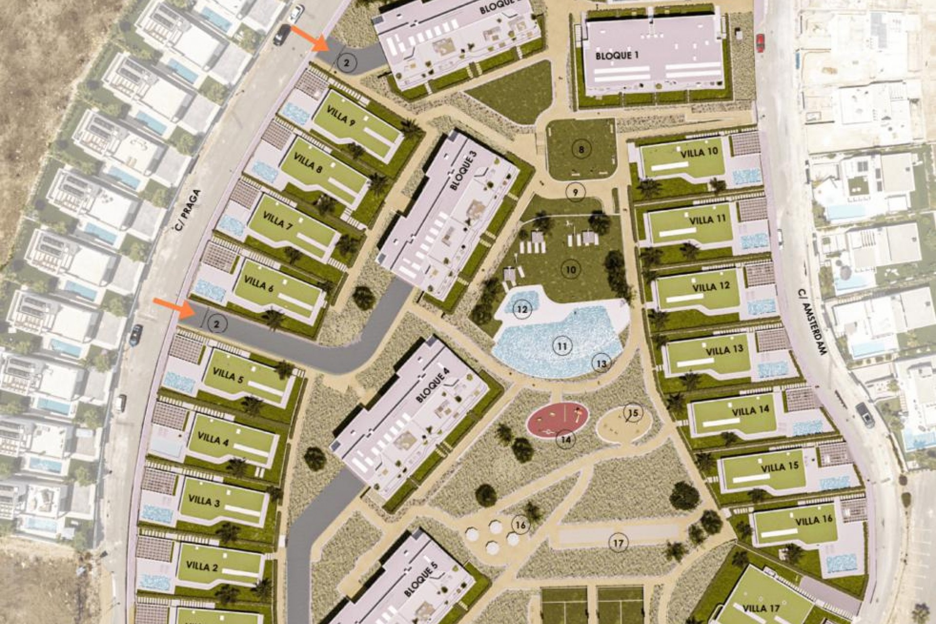 Nowy budynek - Ground floors - Finestrat