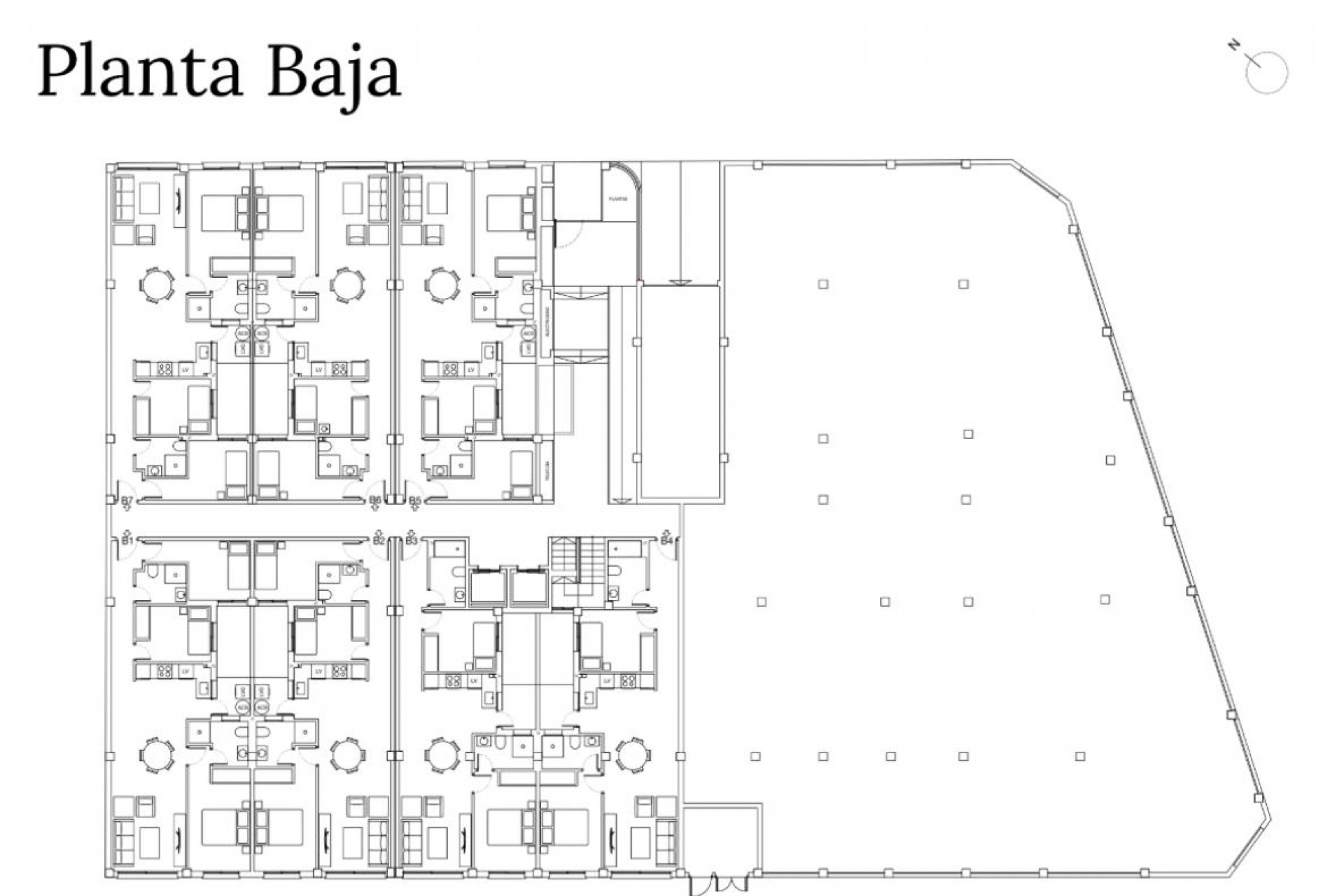 Nowy budynek - Ground floors - Jacarilla - Avenida De la Paz, 83