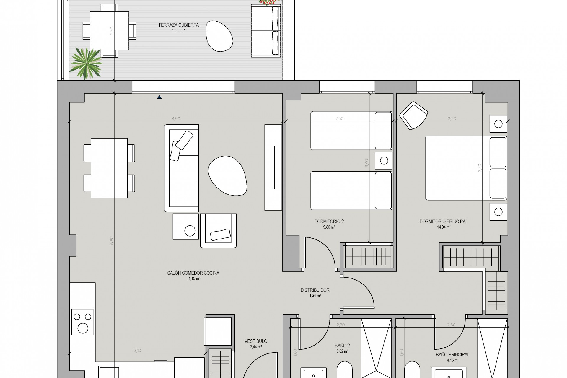 Nowy budynek - Ground floors - Manilva - 29692