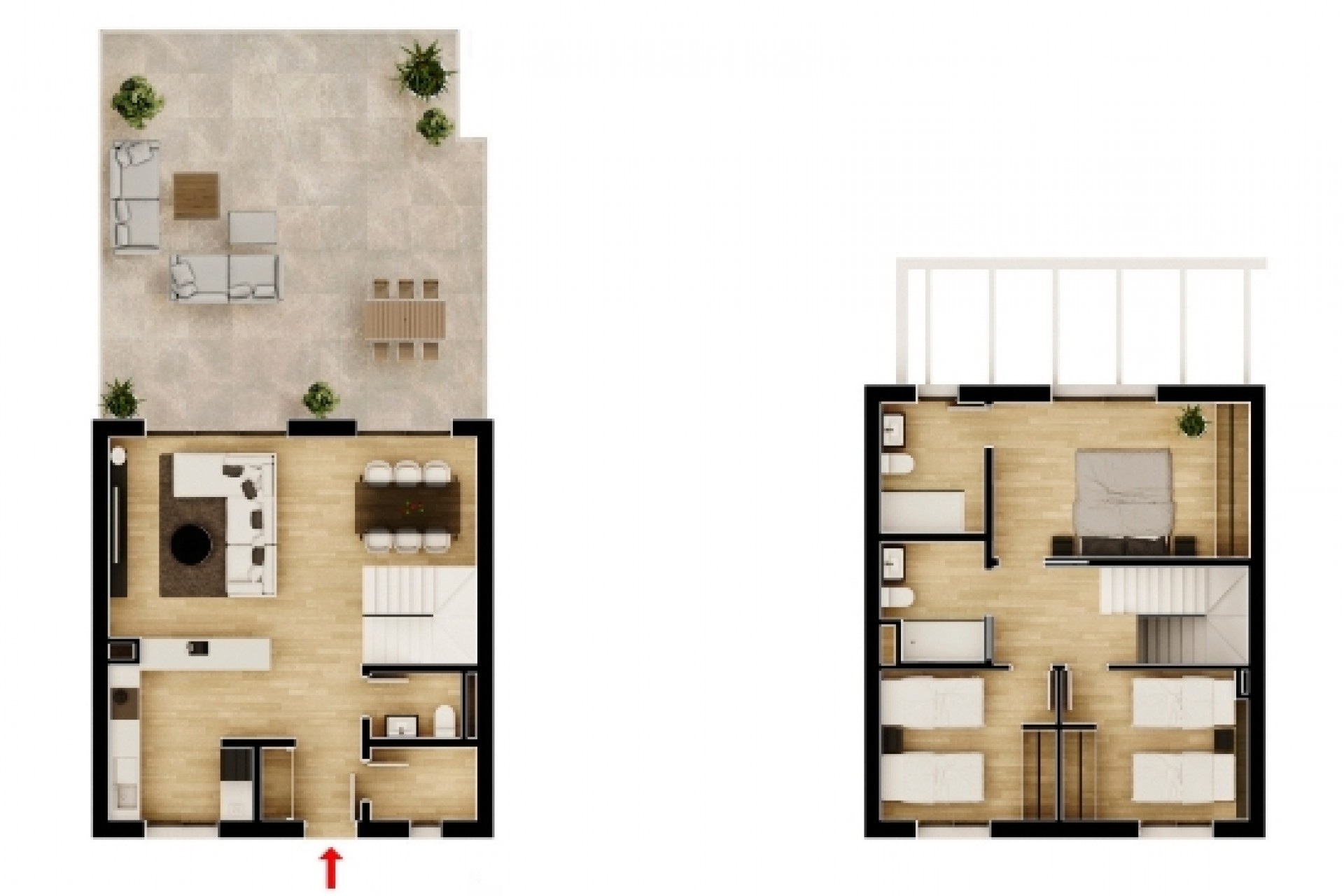 Nowy budynek - Ground floors - Monforte del Cid
