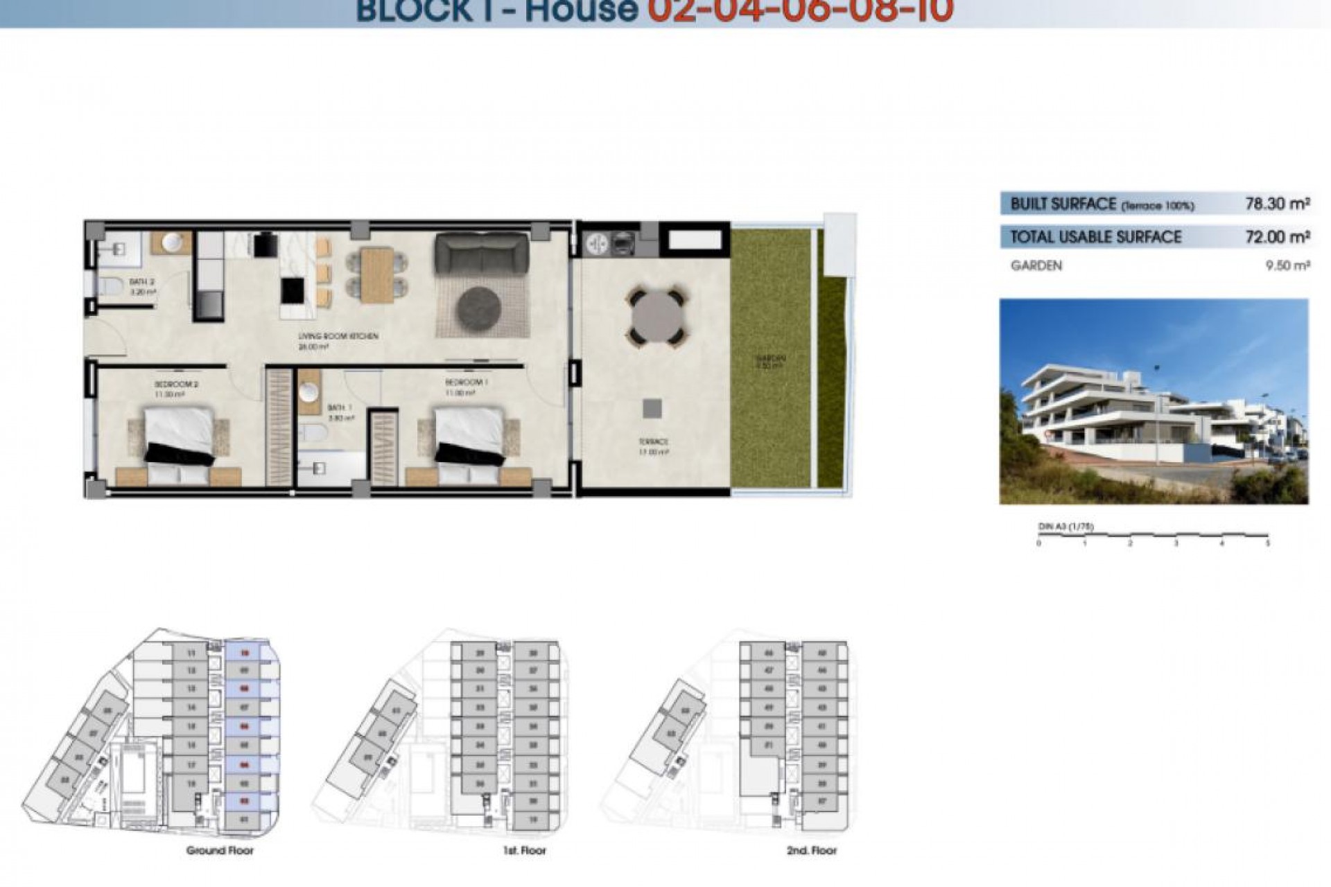 Nowy budynek - Ground floors - The Marina - 03008