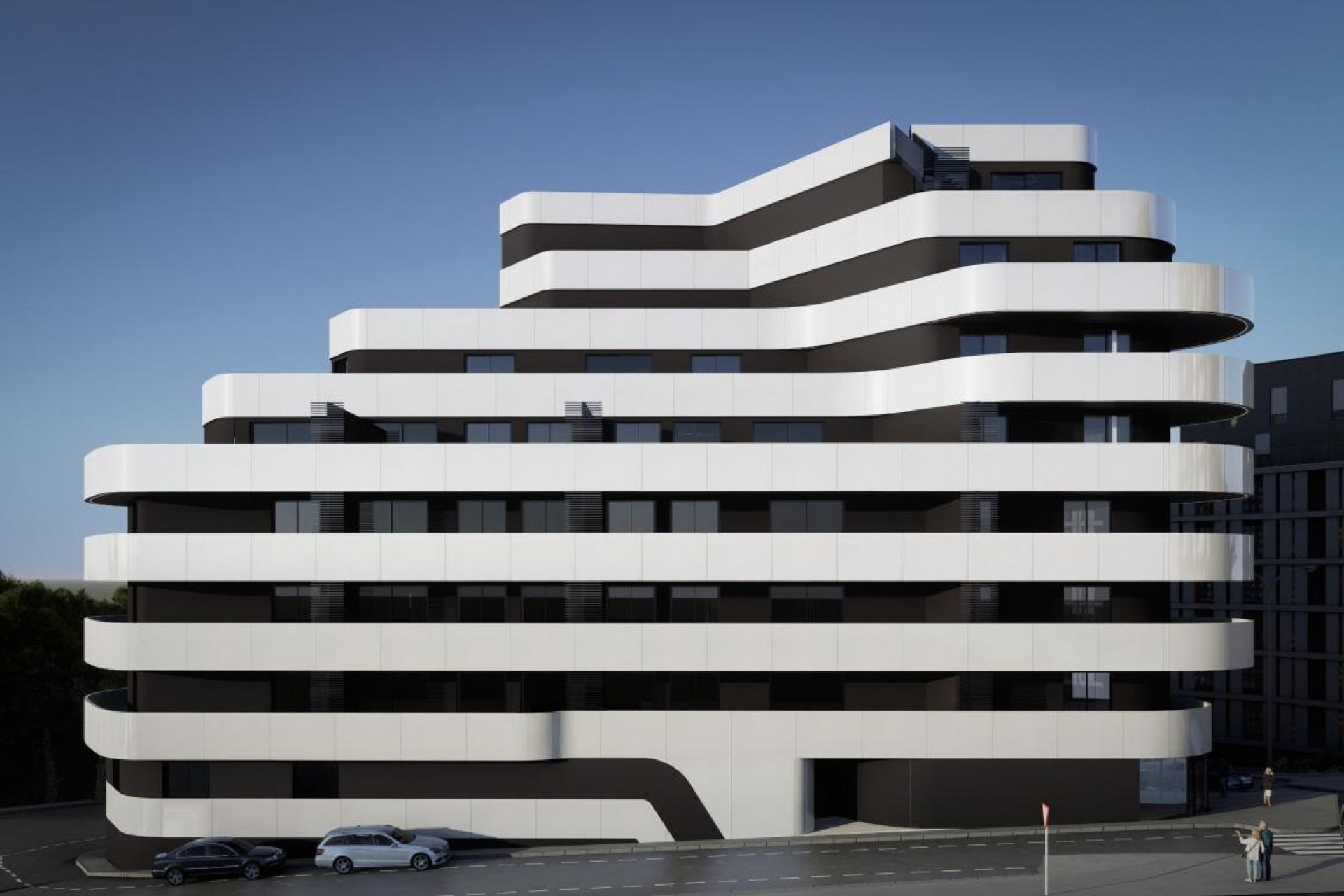 Nowy budynek - Penthouses - Calpe - Avenida de Madrid, 1