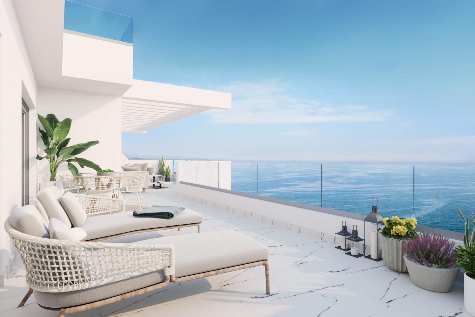 Nowy budynek - Penthouses - Casares - 29690