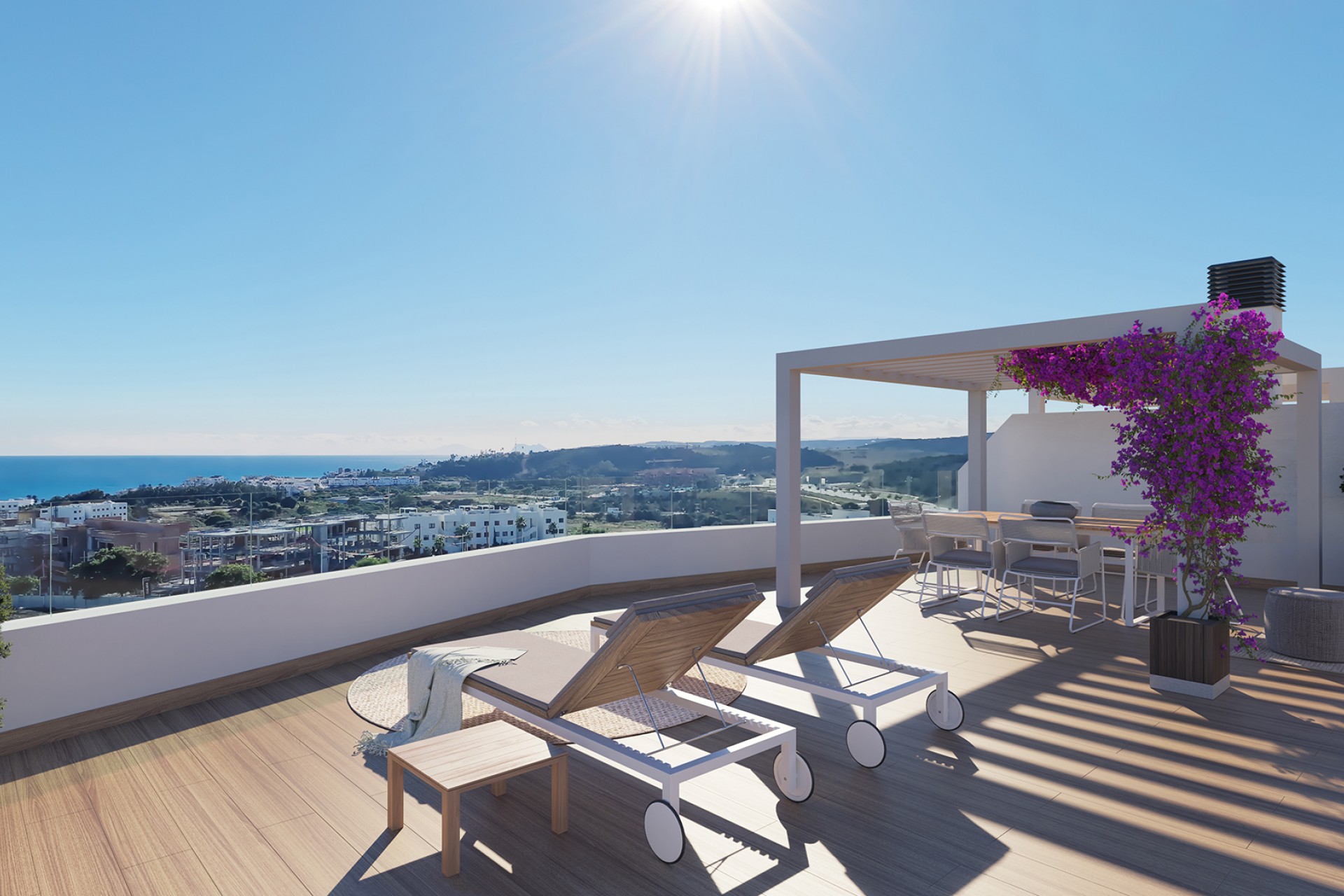 Nowy budynek - Penthouses - Estepona