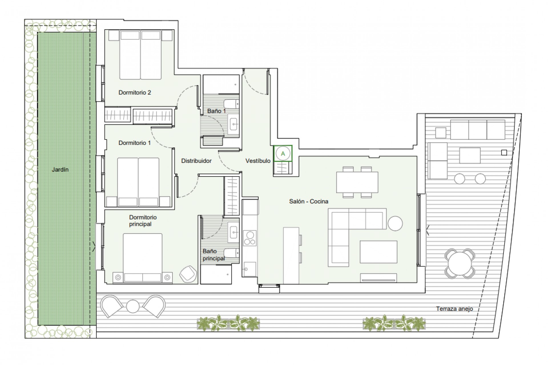 Nowy budynek - Penthouses - Estepona
