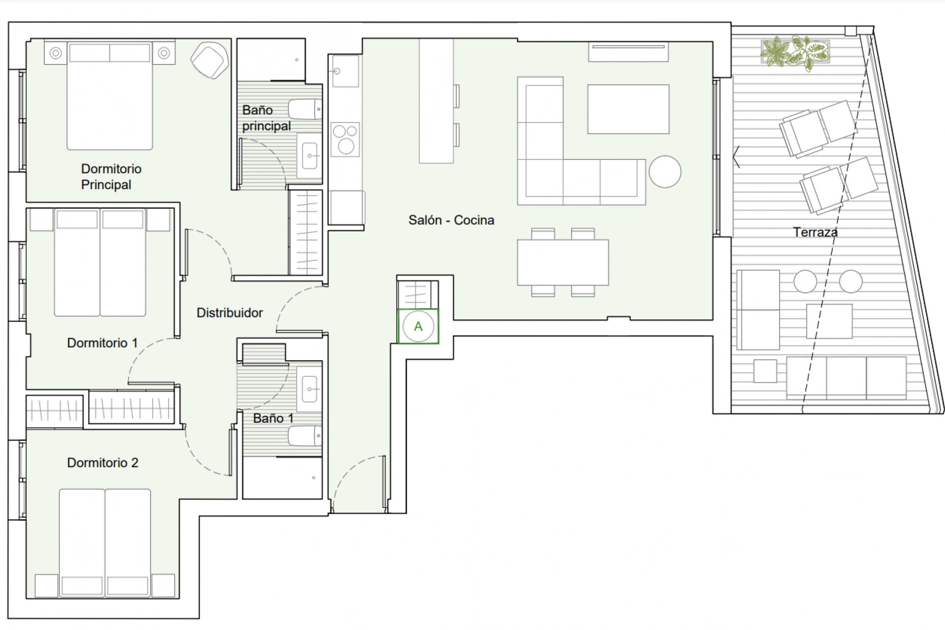 Nowy budynek - Penthouses - Estepona