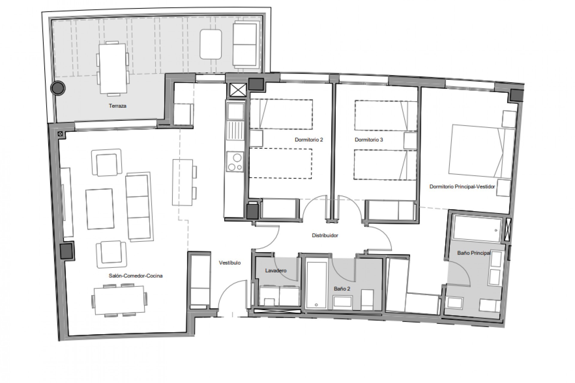Nowy budynek - Penthouses - Estepona