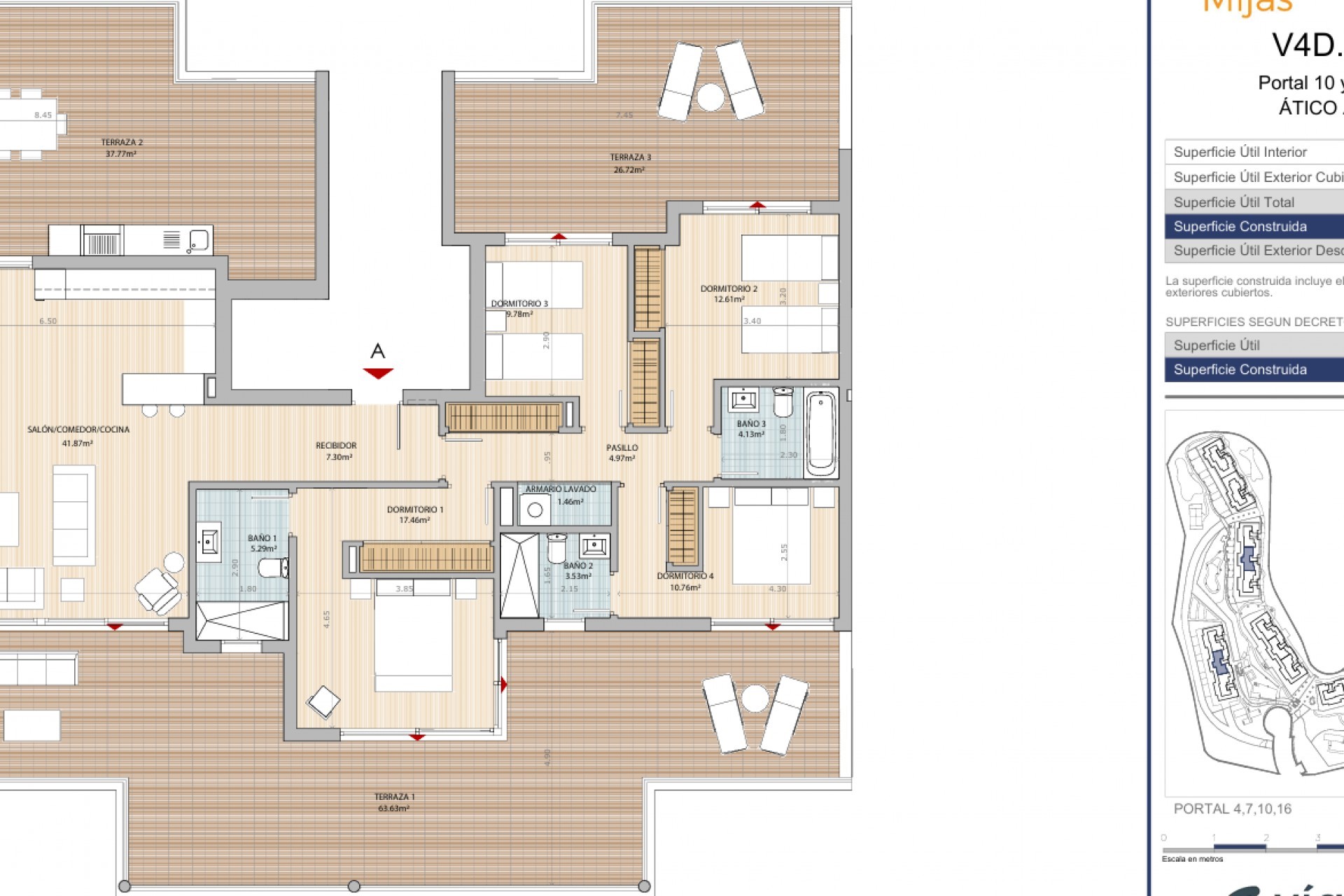 Nowy budynek - Penthouses - Mijas
