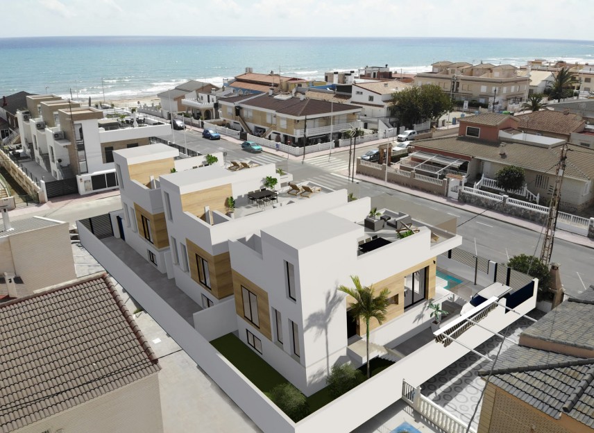 Nowy budynek - terraced house - La Mata