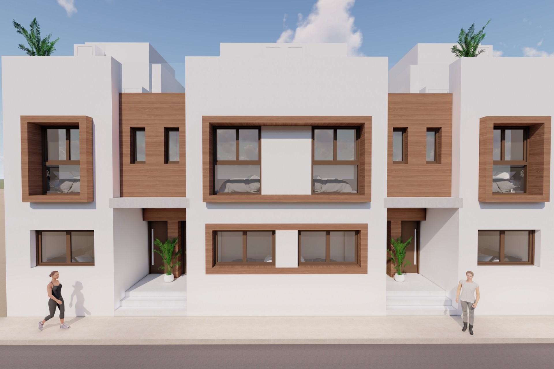 Nowy budynek - terraced house - San Javier