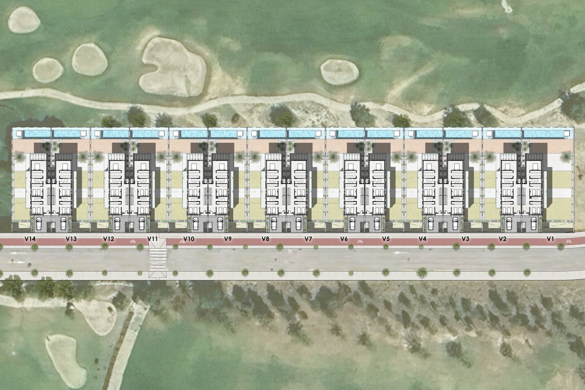 Nowy budynek - Terraced houses - Amoros