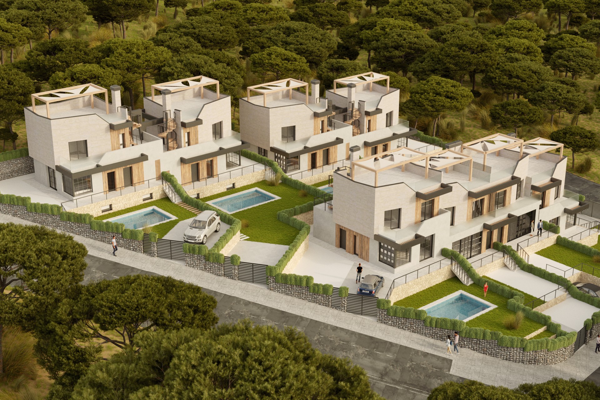 Nowy budynek - Terraced houses - Polop - 03520