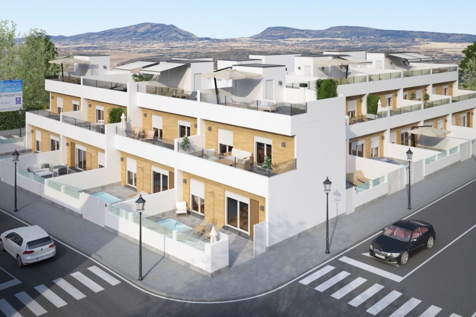 Nowy budynek - Town House - Avileses