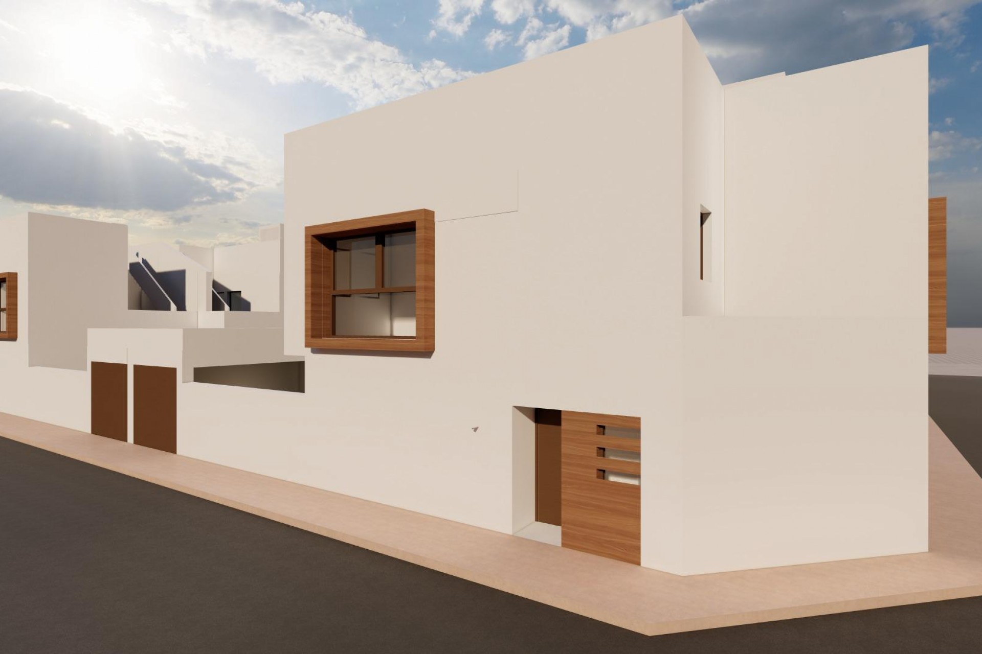 Nowy budynek - Town House - San Javier - pueblo
