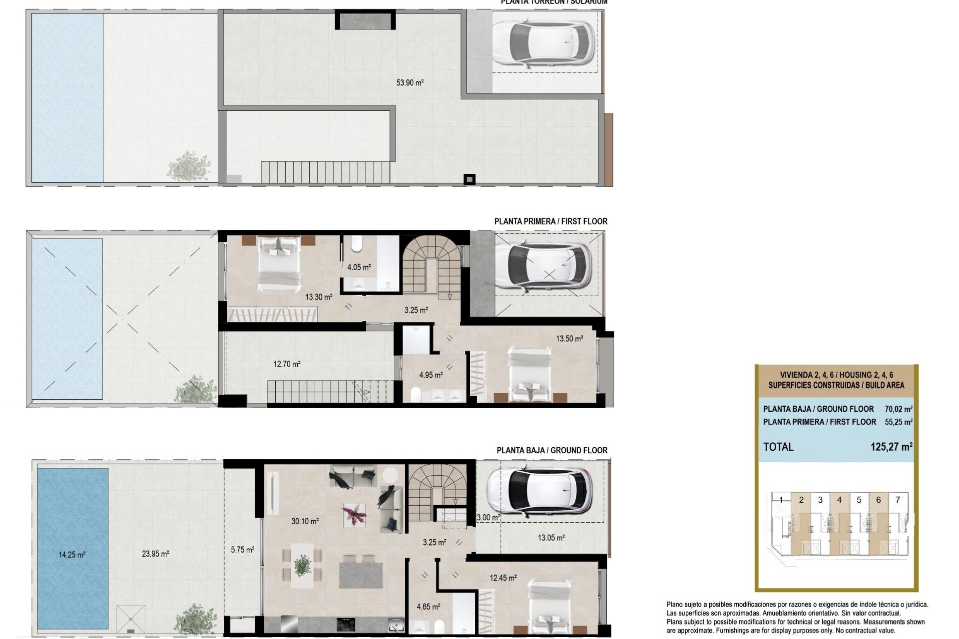 Nowy budynek - Town House - San Javier - pueblo