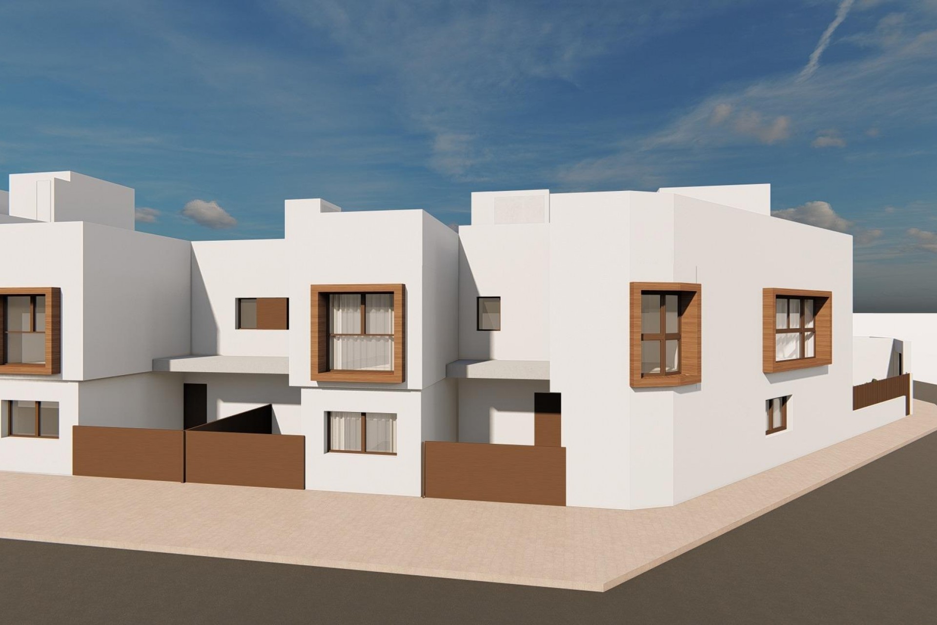 Nowy budynek - Town House - San Javier - pueblo