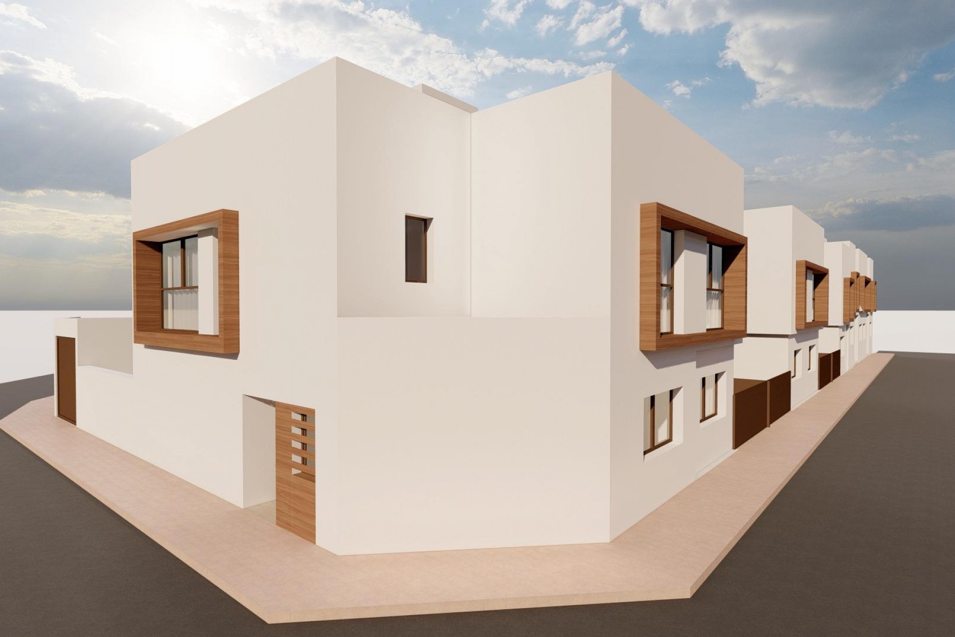 Nowy budynek - Town House - San Javier - pueblo