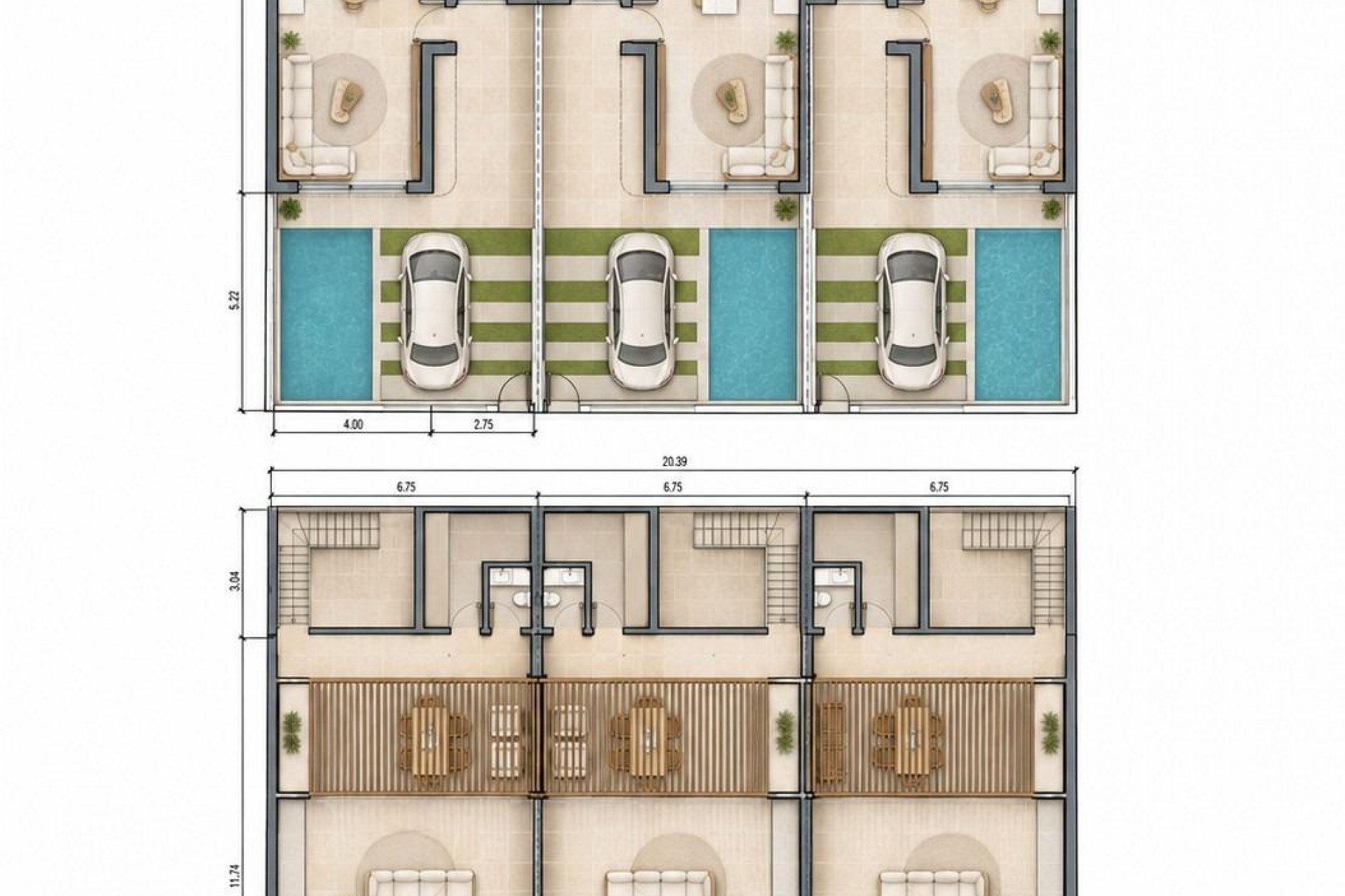 Nowy budynek - Town House - San Pedro del Pinatar - Pueblo