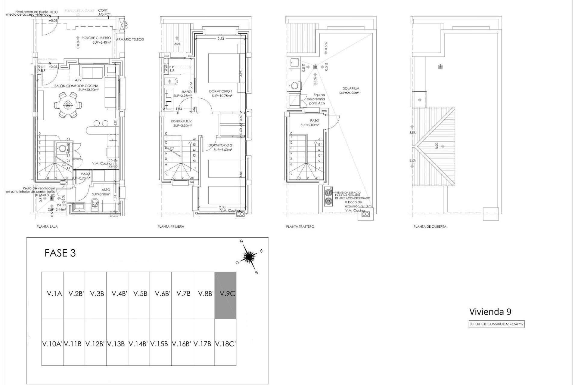 Nowy budynek - Town House - Torre Pacheco - Santa Rosalia pueblo