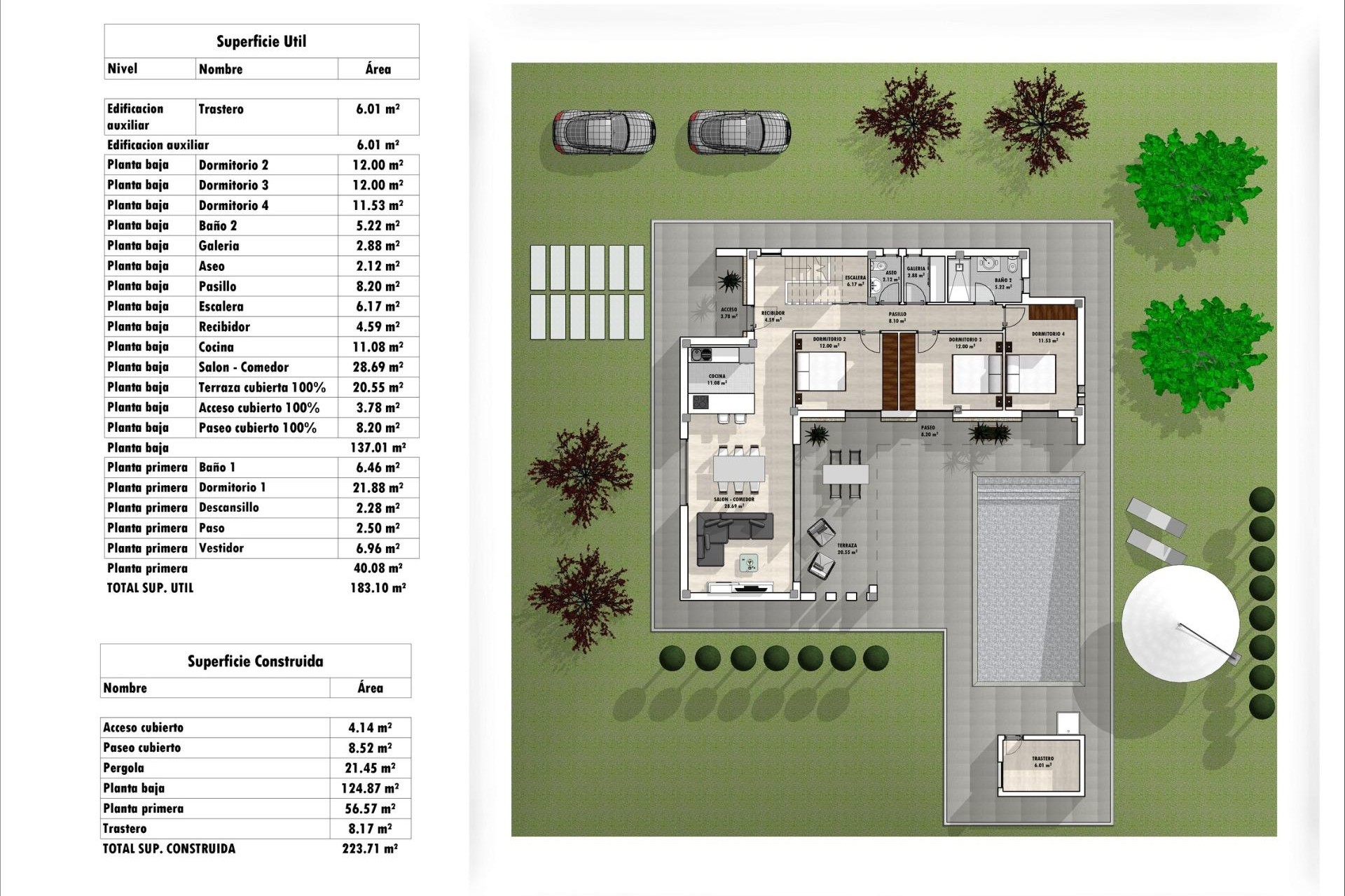 Nowy budynek - Villa - Aspe - Poligono 19