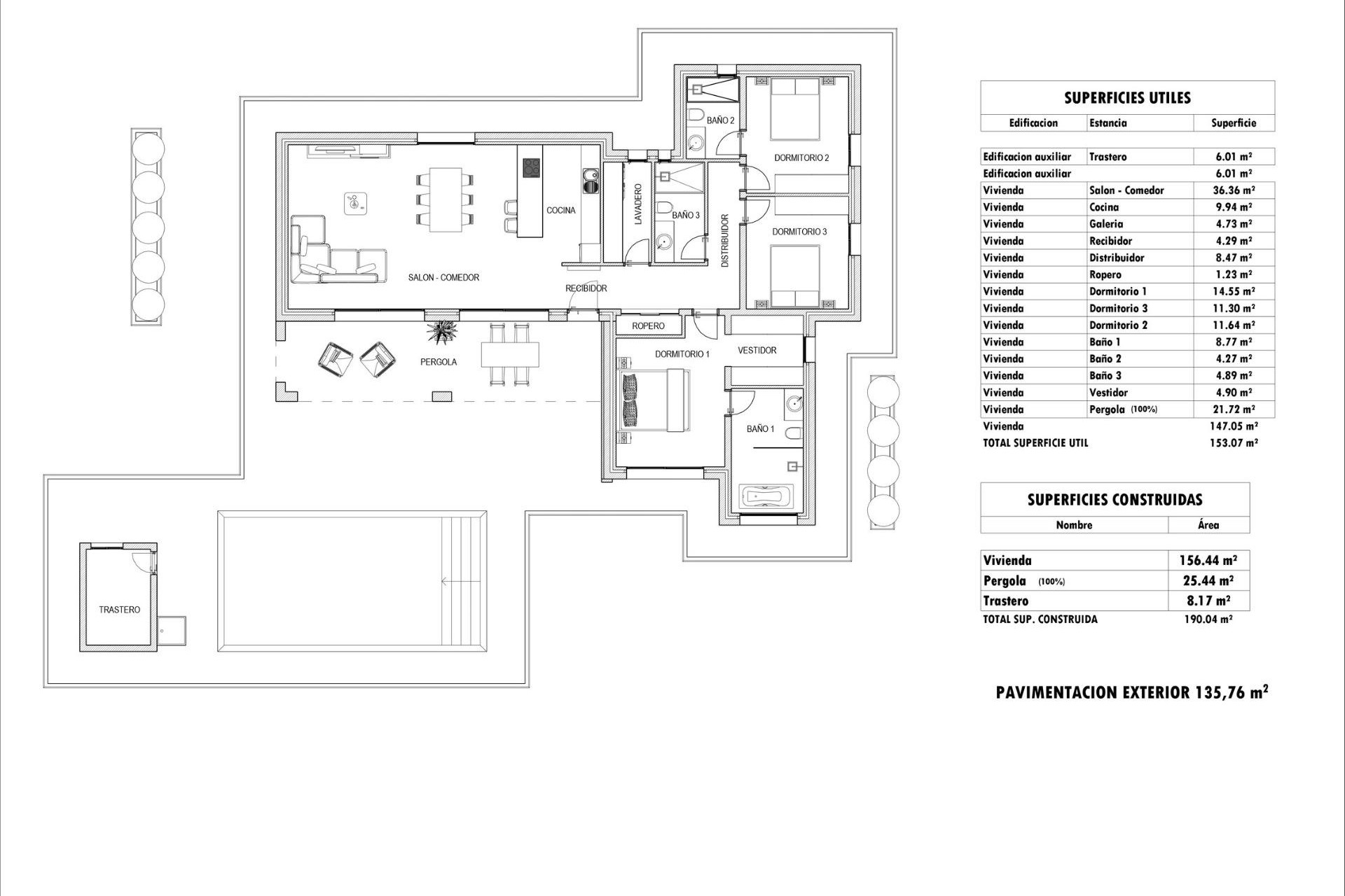 Nowy budynek - Villa - Aspe - Poligono 19