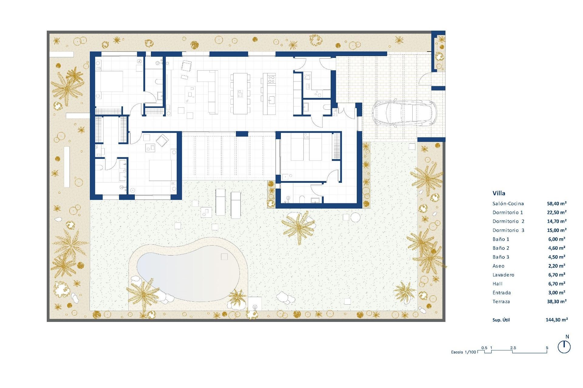 Nowy budynek - Villa - Banos y Mendigo - Altaona Golf And Country Village