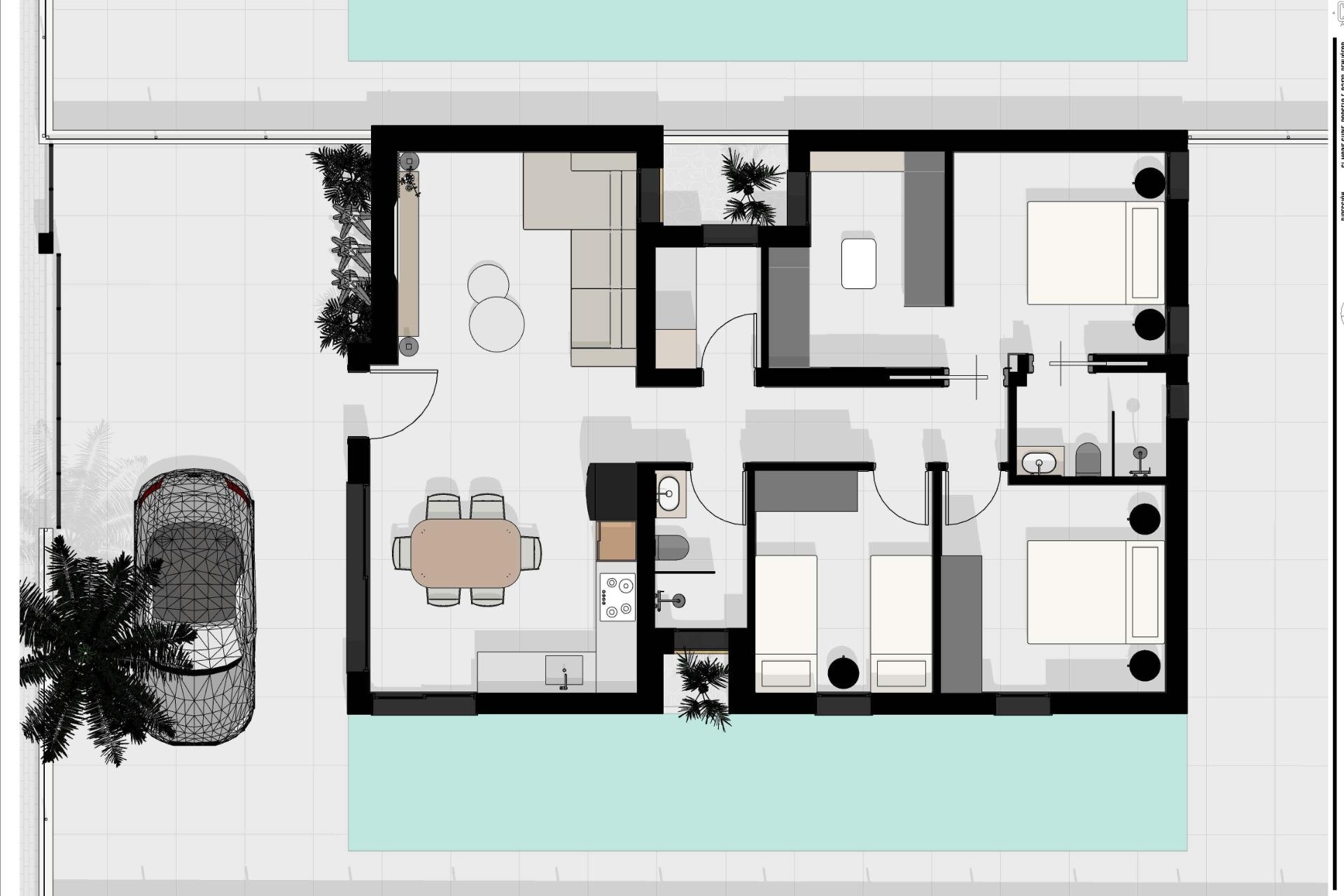Nowy budynek - Villa - Benijofar - Urb. Monteazul