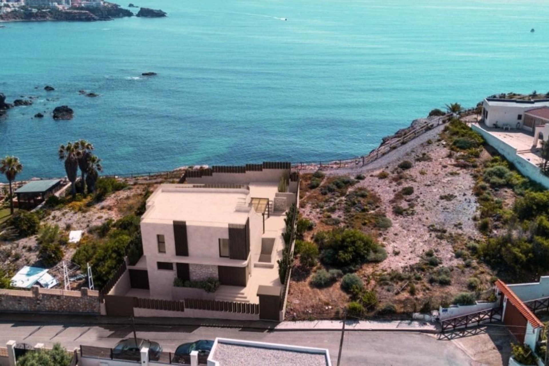Nowy budynek - Villa - Cabo de Palos - Cala Flores