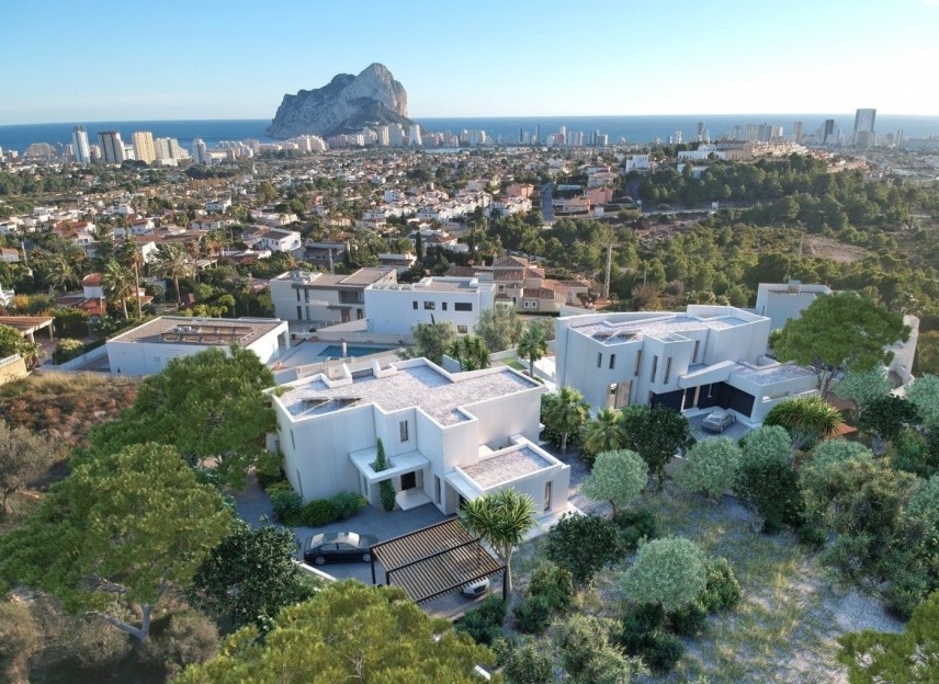 Nowy budynek - Villa - Calpe - Cometa