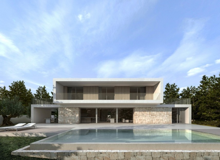 Nowy budynek - Villa - Calpe - Costeres