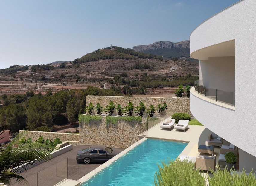 Nowy budynek - Villa - Calpe - Empedrola