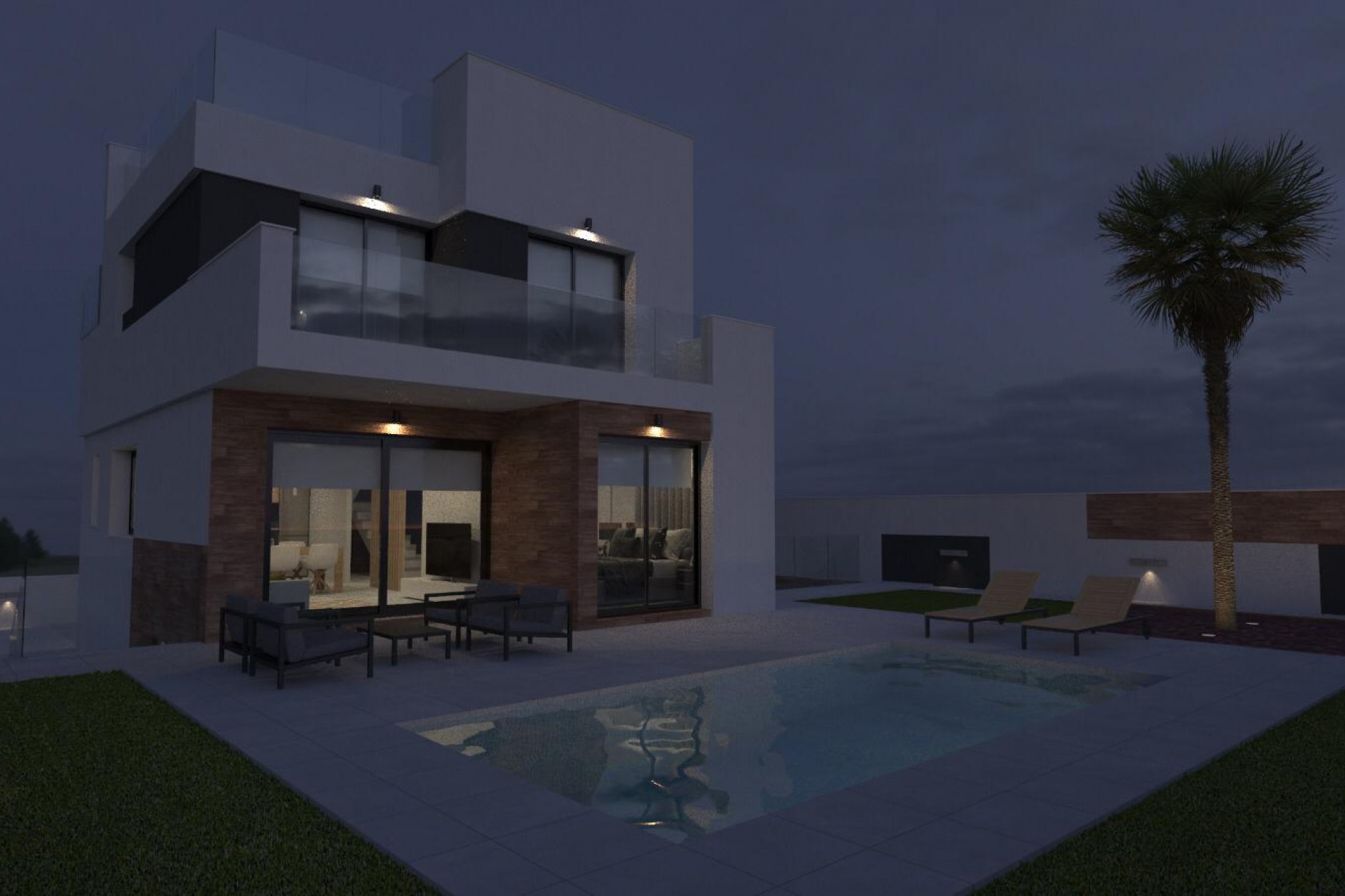 Nowy budynek - Villa - Coloma