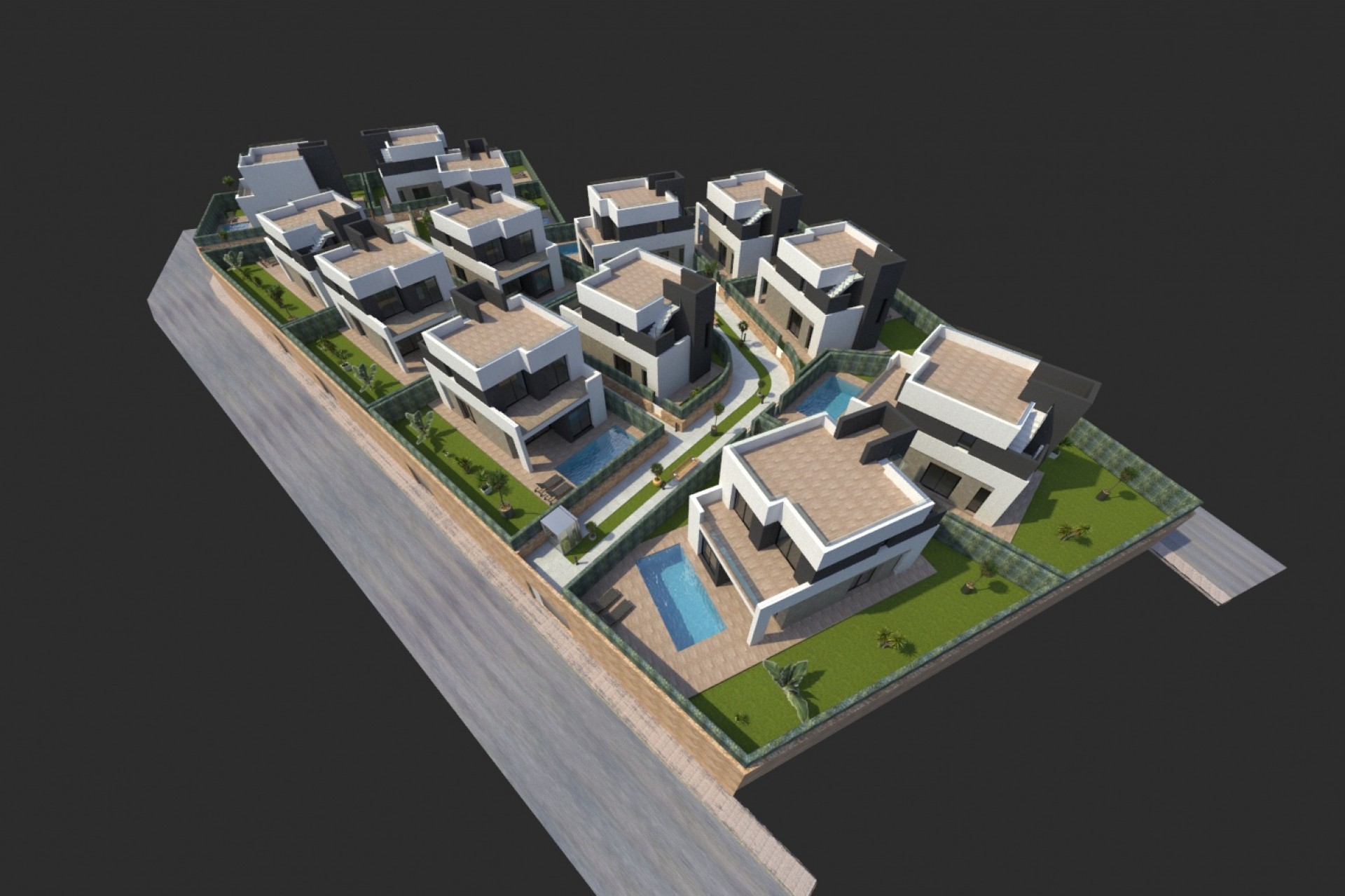 Nowy budynek - Villa - Coloma