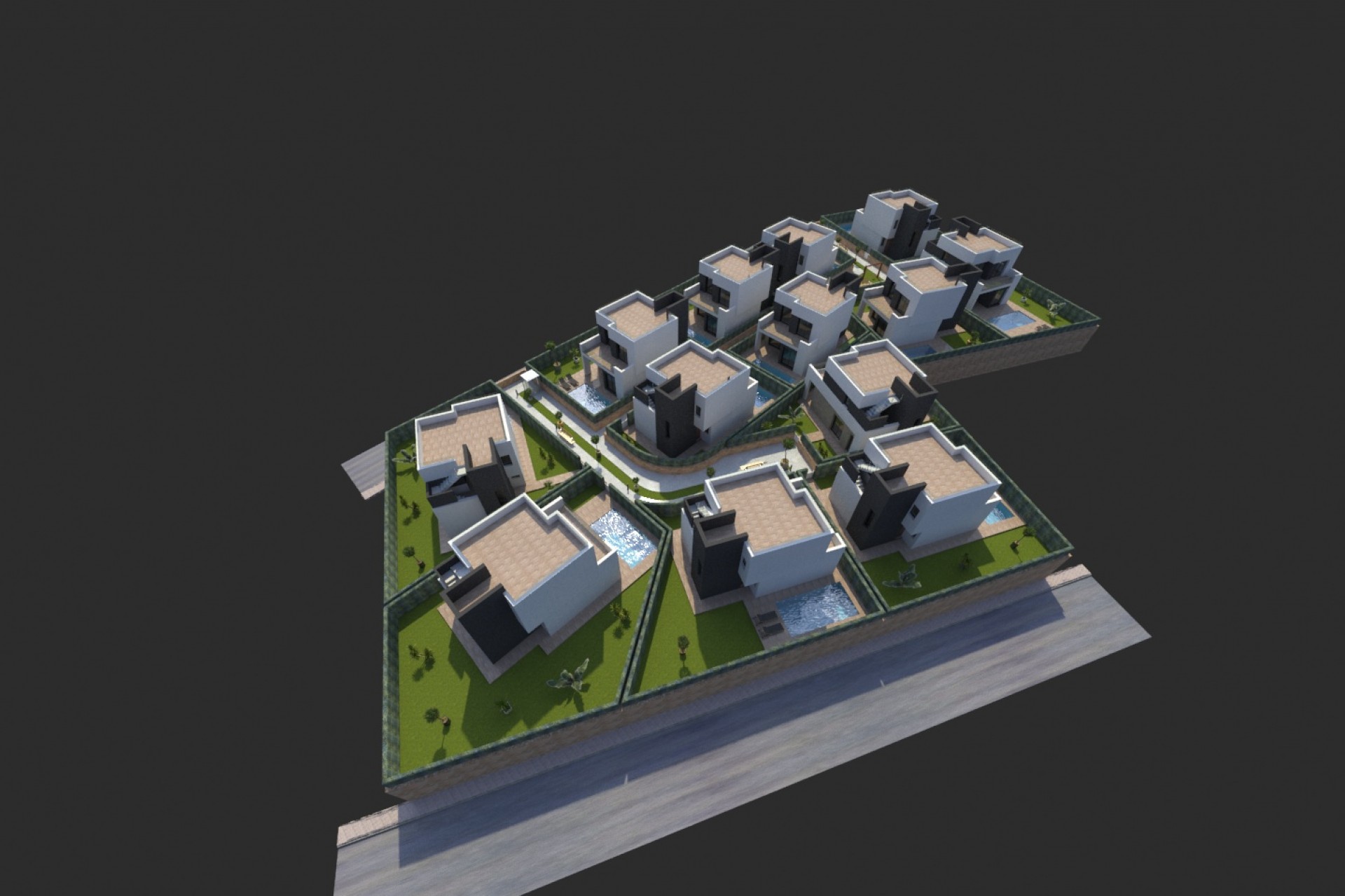 Nowy budynek - Villa - Coloma