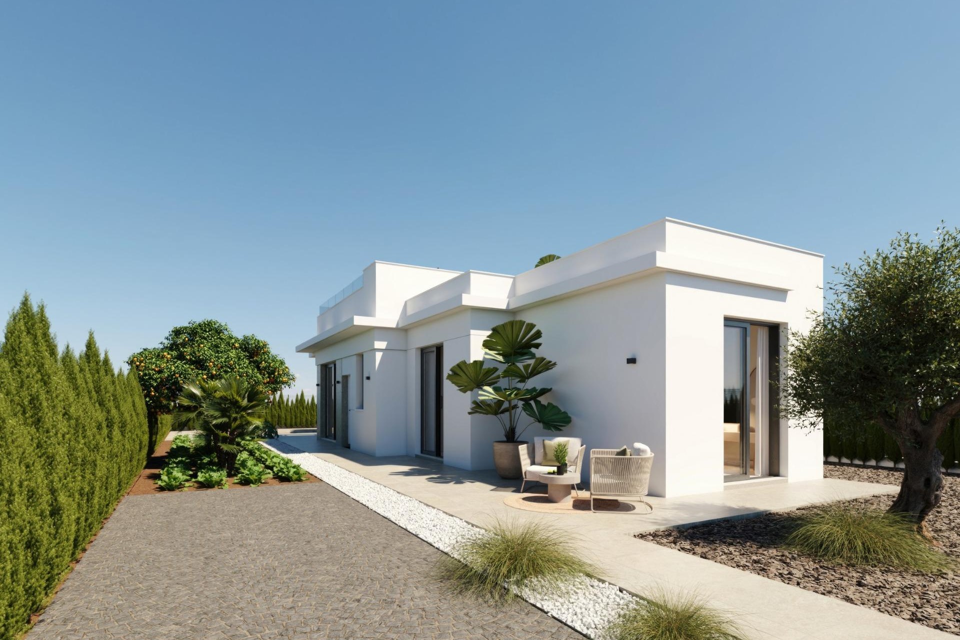Nowy budynek - Villa - Fuente Álamo - Hacienda Del Álamo Golf