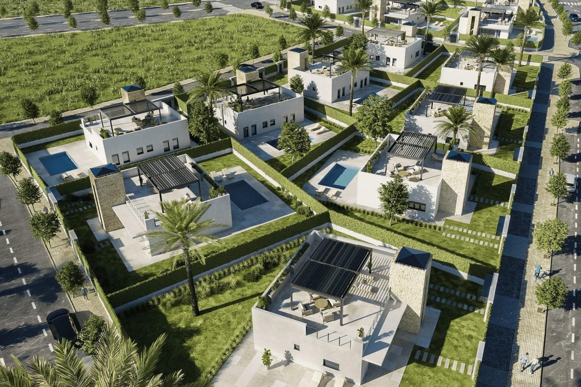 Nowy budynek - Villa - Lorca - Jardines de Almenara