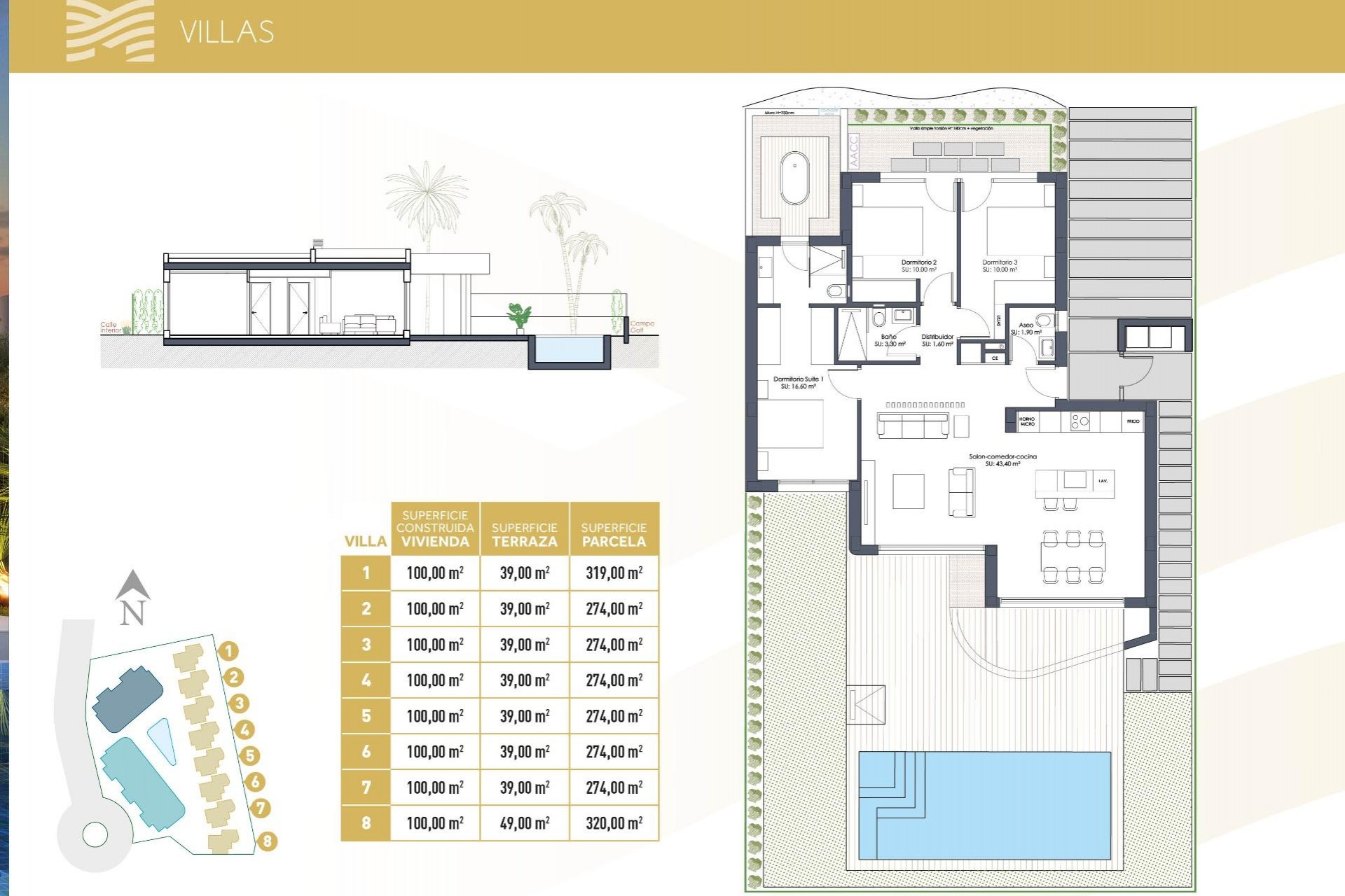 Nowy budynek - Villa - Los Alcazares - Serena Golf