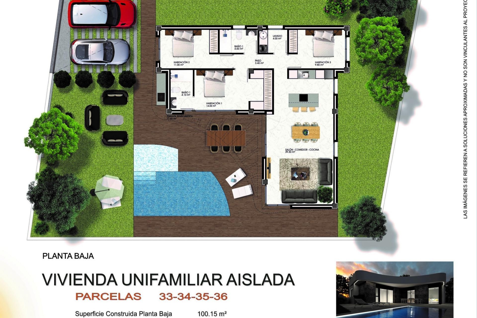 Nowy budynek - Villa - Los Montesinos - La Herrada