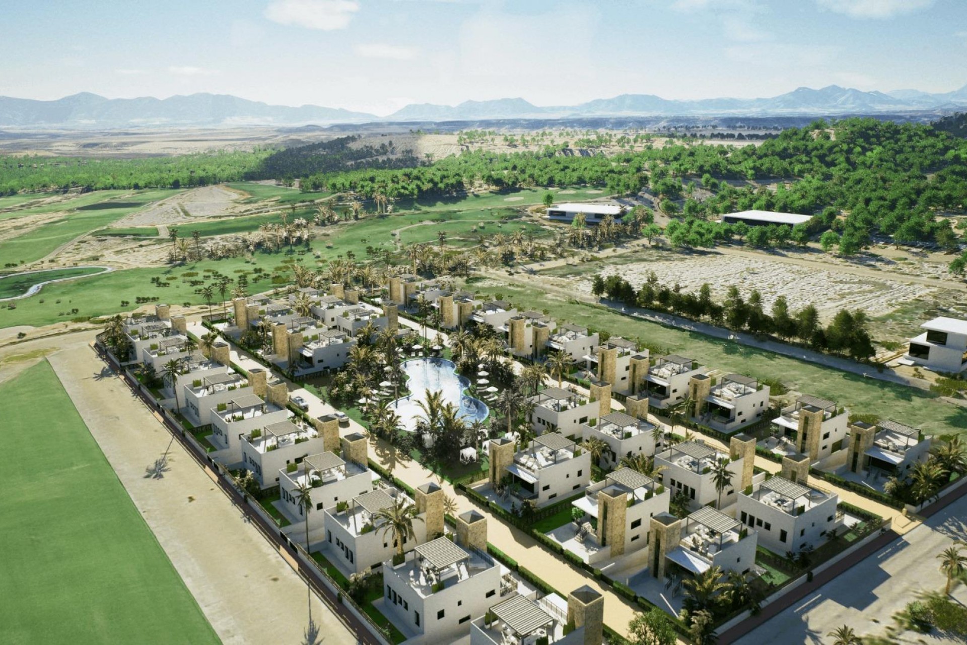 Nowy budynek - Villa - Mazarrón - Camposol Golf