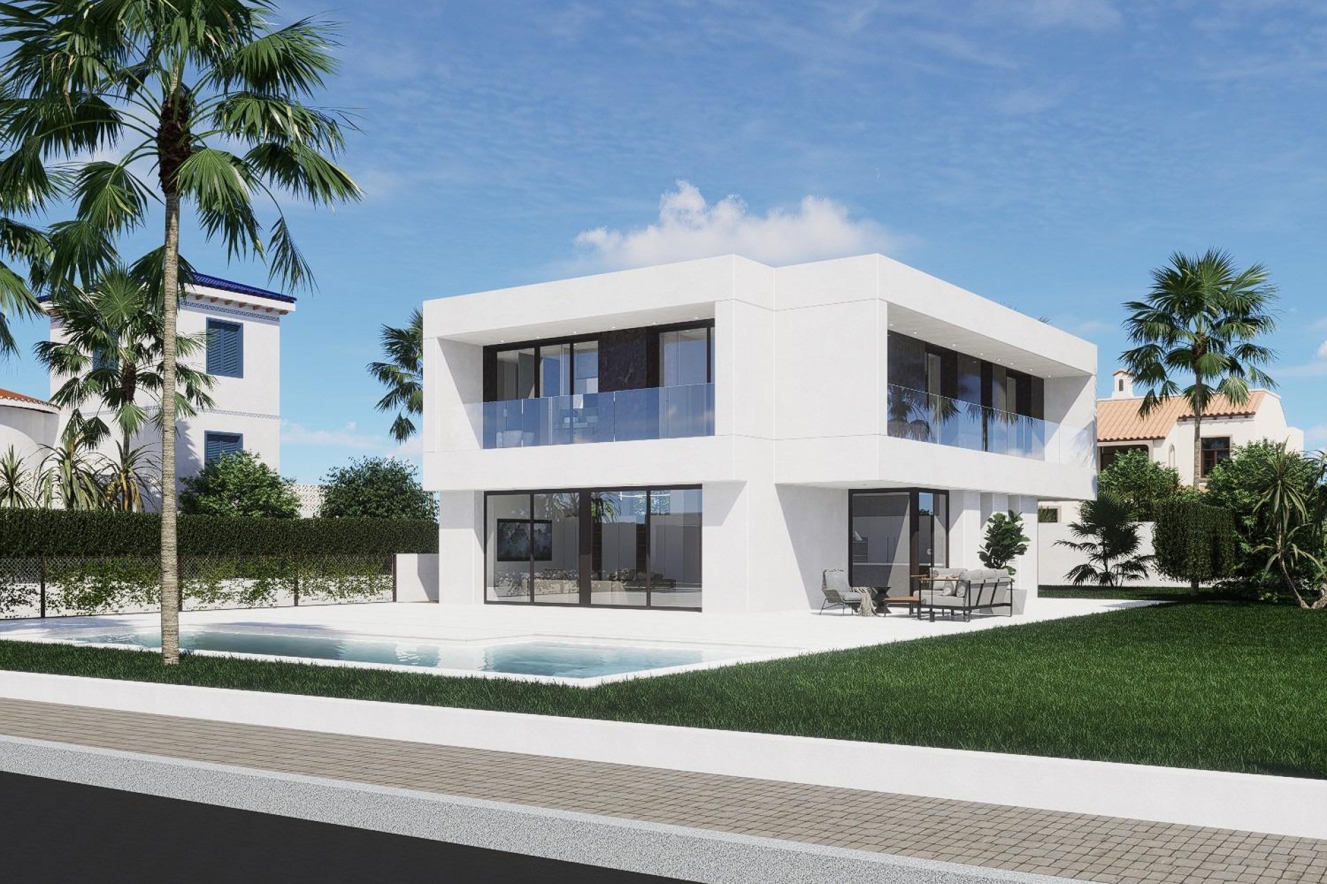 Nowy budynek - Villa - Orihuela Costa - La Zenia