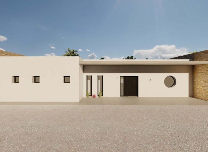 Nowy budynek - Villa - Pinoso - Campo