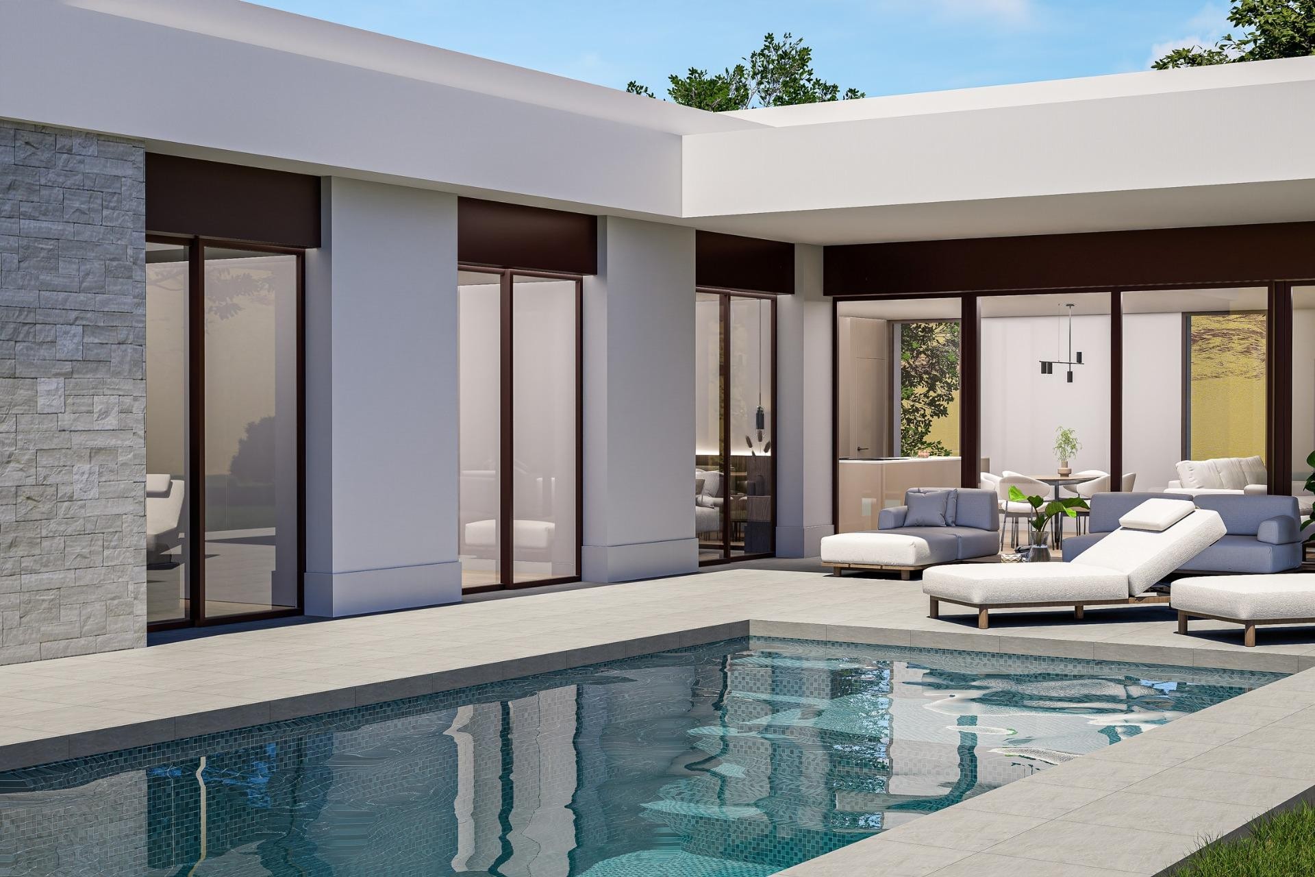 Nowy budynek - Villa - Pinoso - Lel