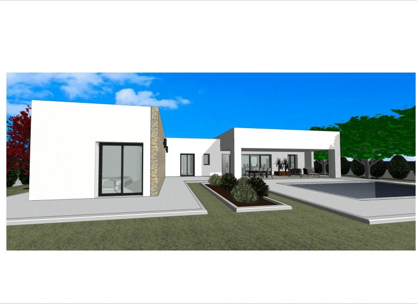 Nowy budynek - Villa - Pinoso - Lel