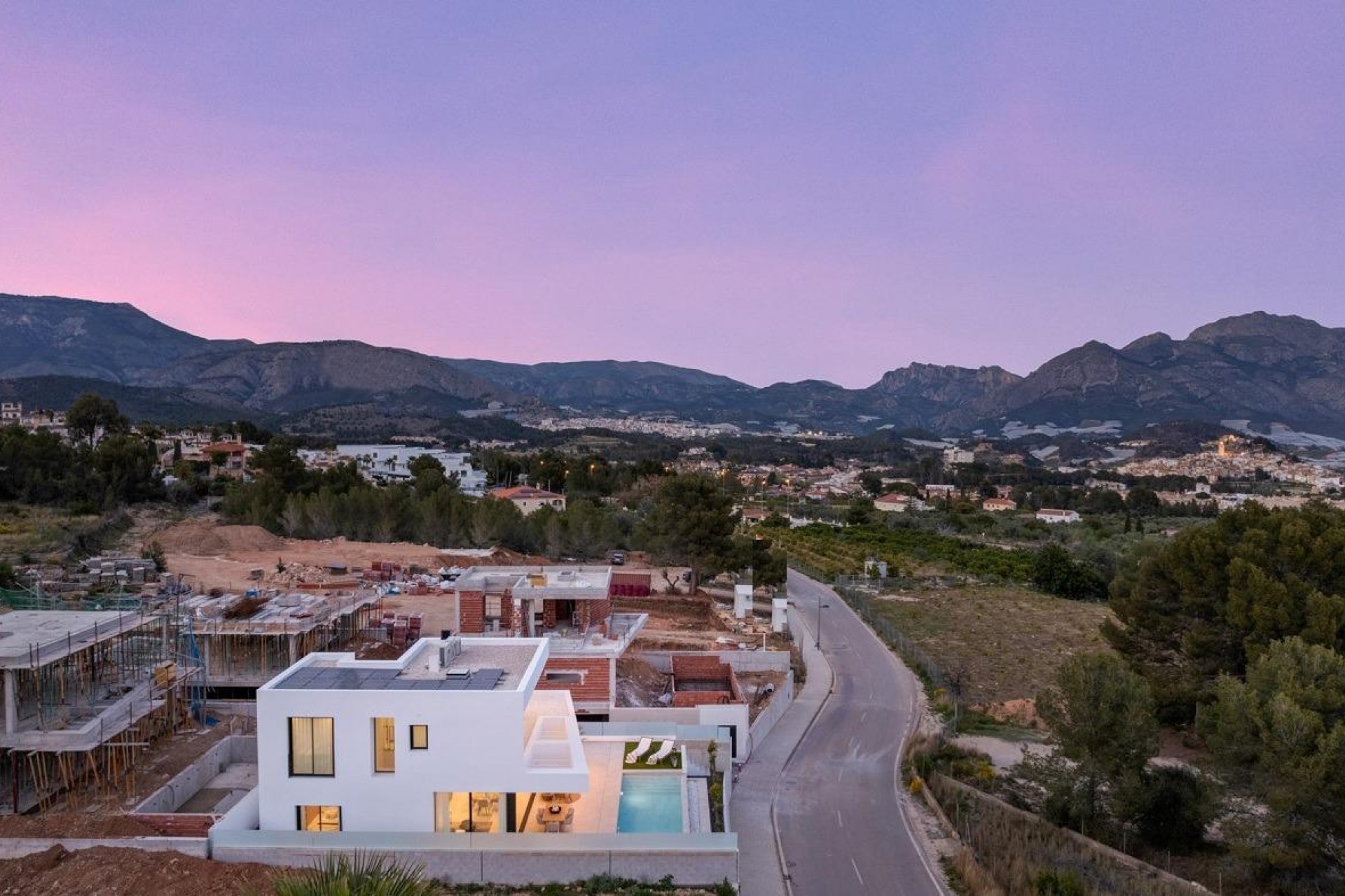 Nowy budynek - Villa - Polop - Urbanizaciones