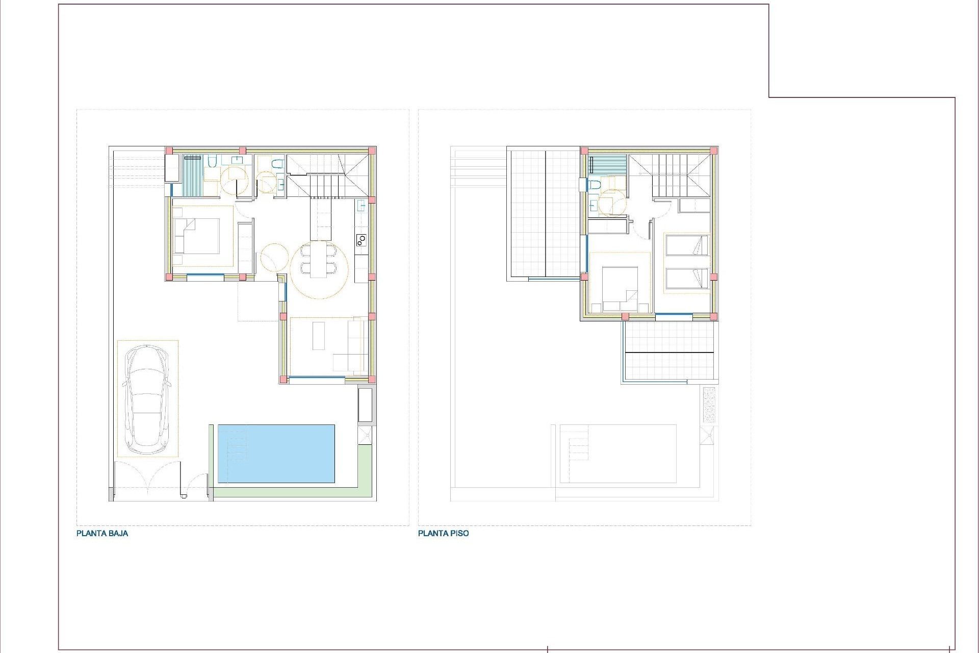 Nowy budynek - Villa - San Fulgencio - Polideportivo