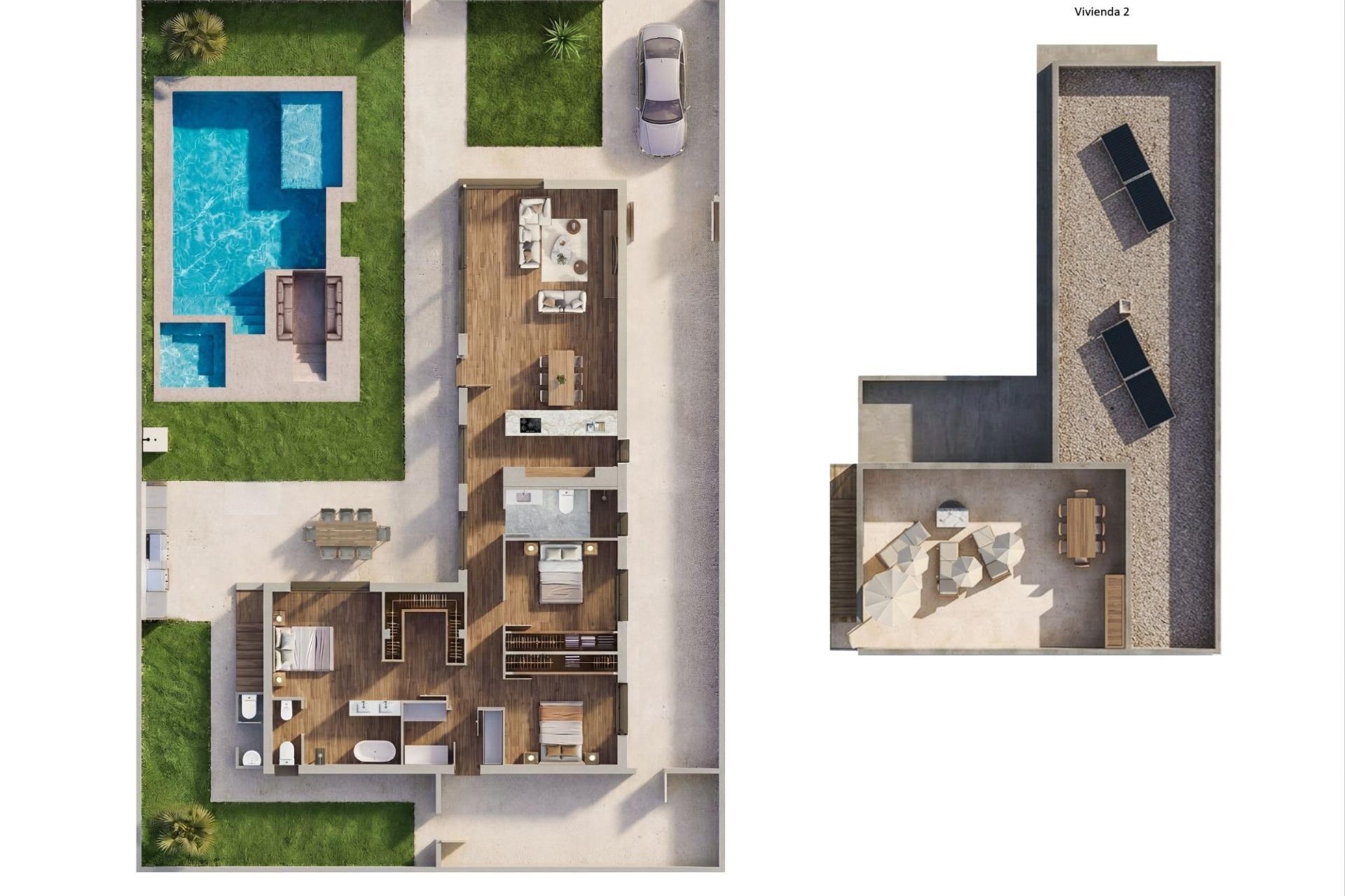 Nowy budynek - Villa - Sucina - pueblo