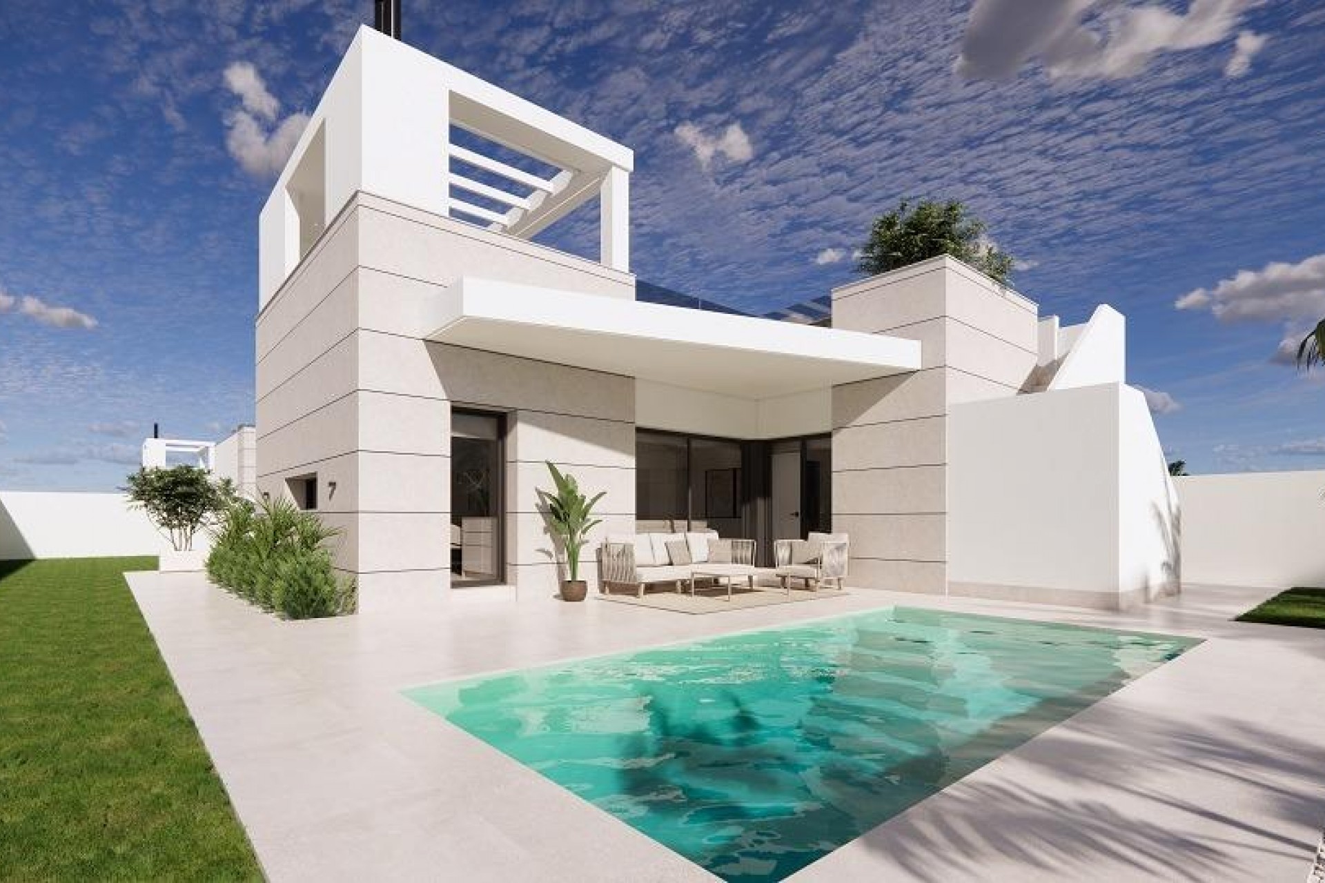 Nowy budynek - Villa - Torrevieja - San Luis