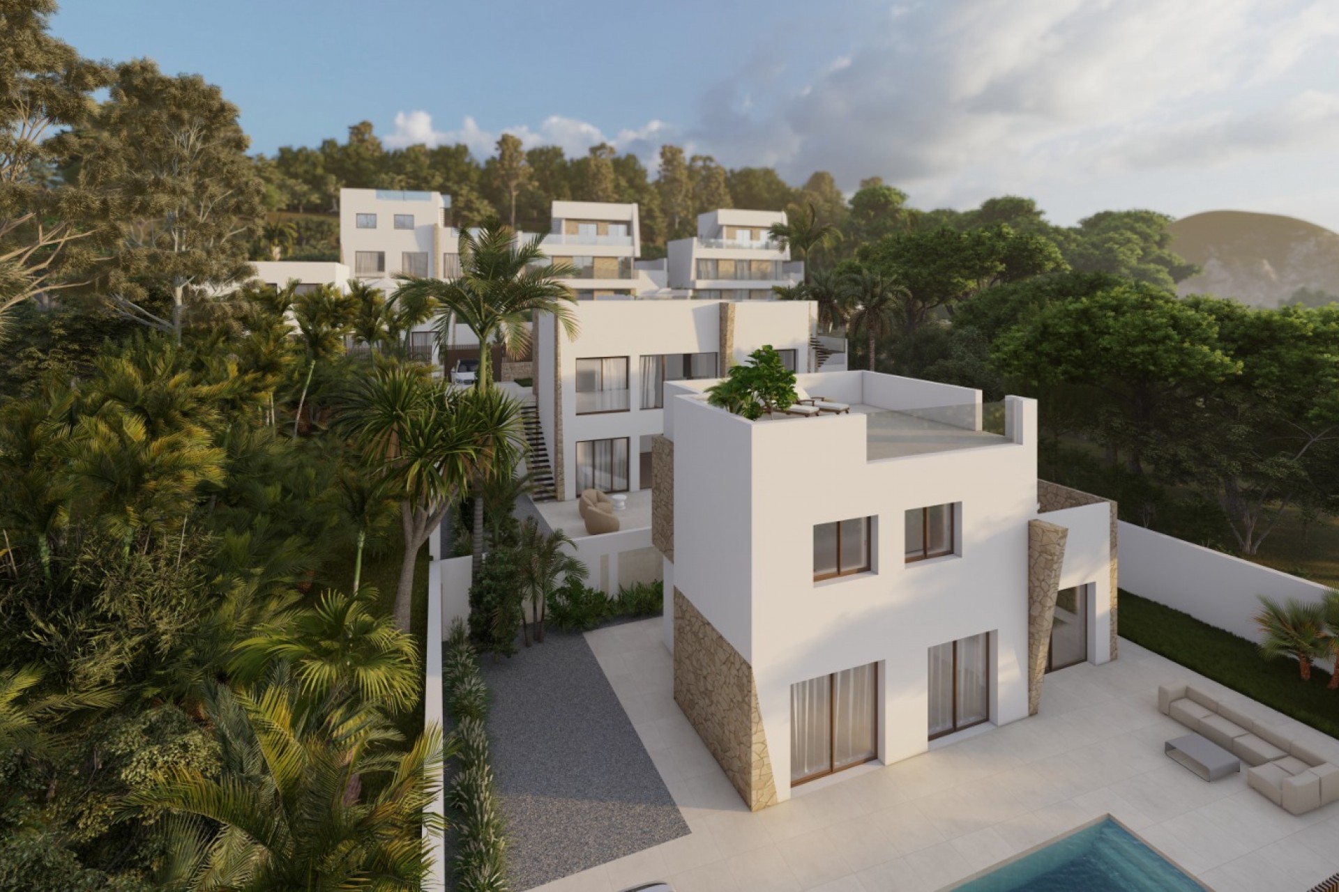 Nowy budynek - Villas - Finestrat - 03509